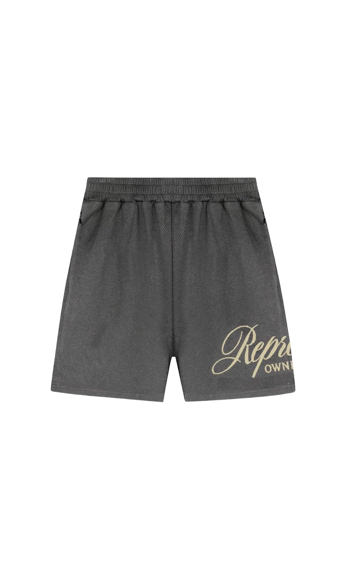 SHORTS CLUB SCRIPT VINTAGE GREY - ABBIGLIAMENTO - REPRESENT