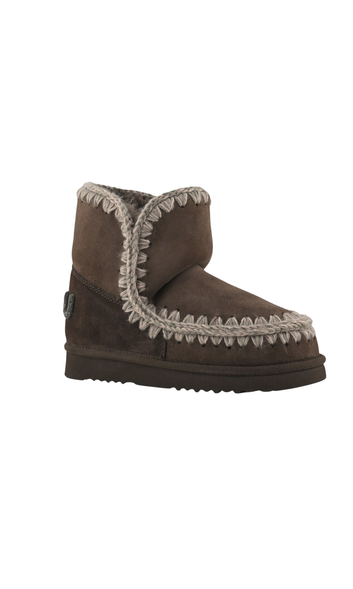 STIVALI MOU ESKIMO BOOT 18 GLITTER LOGO BRPE BROWN