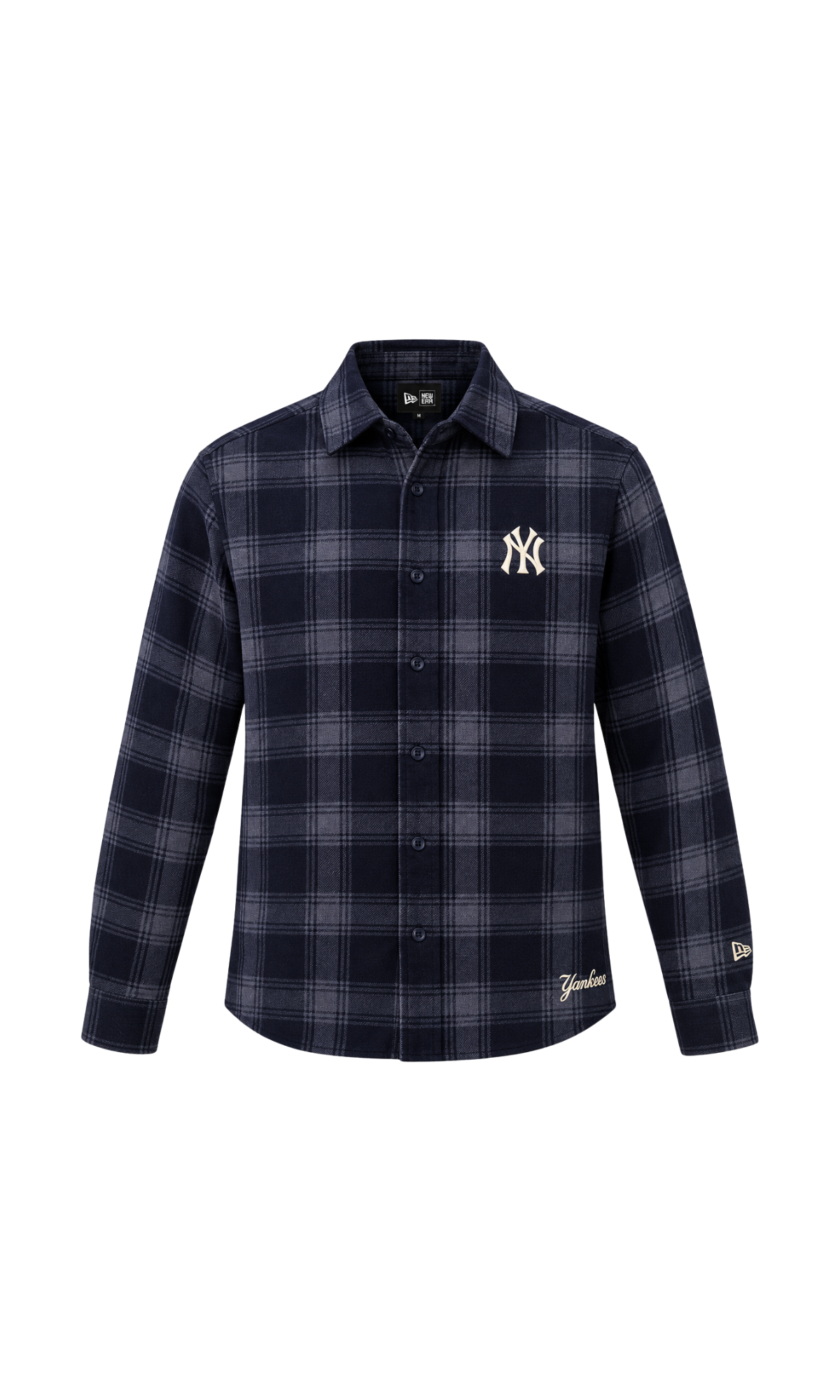 CAMICIA SCOZZESE NY YANKEES BLU