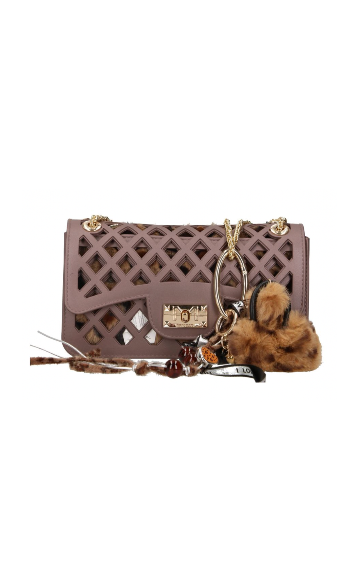 BORSA MARC ELLIS FLAT BASK LEOPARD.