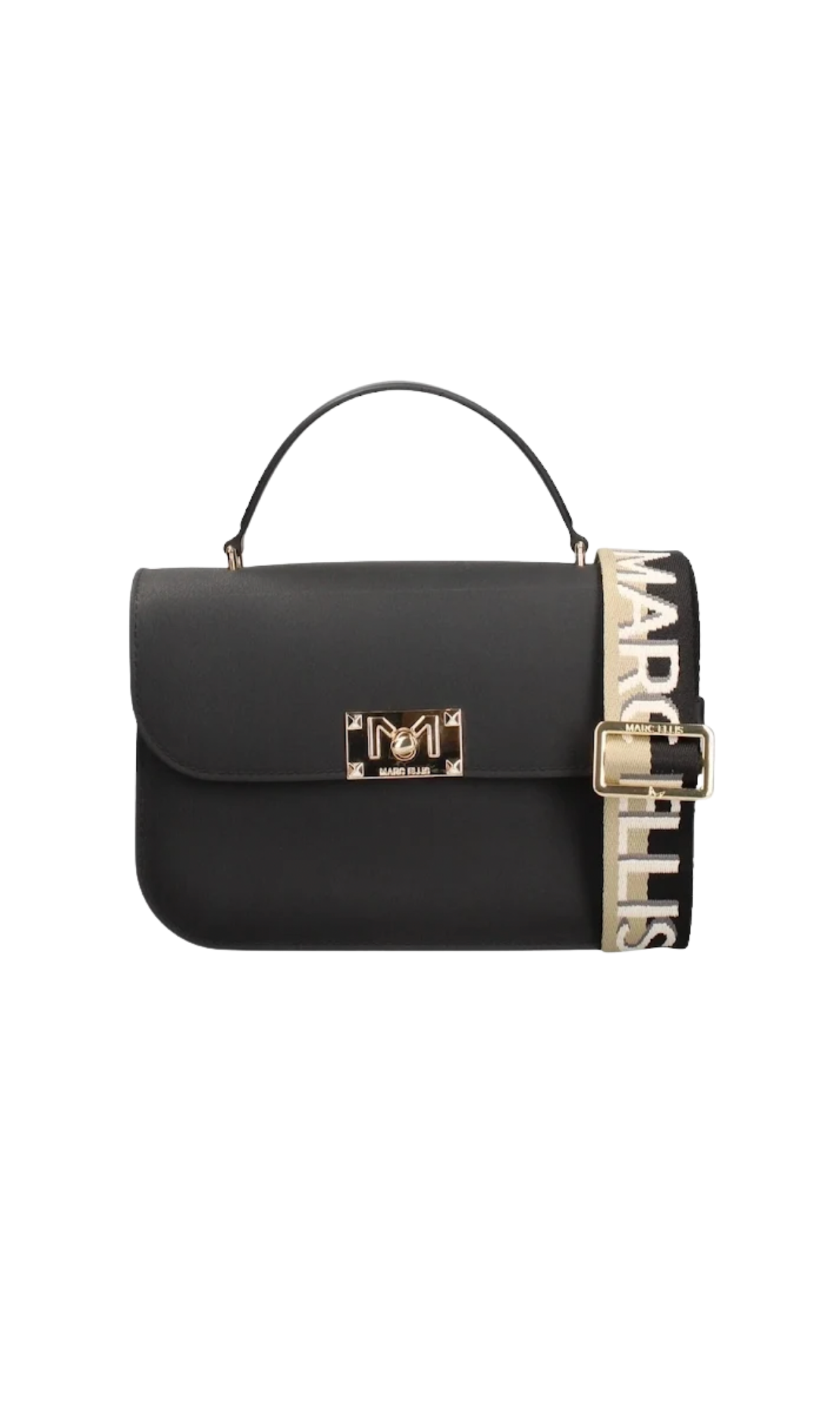 MARC ELLIS BORSA A MANO FLAT EAR S BLACK