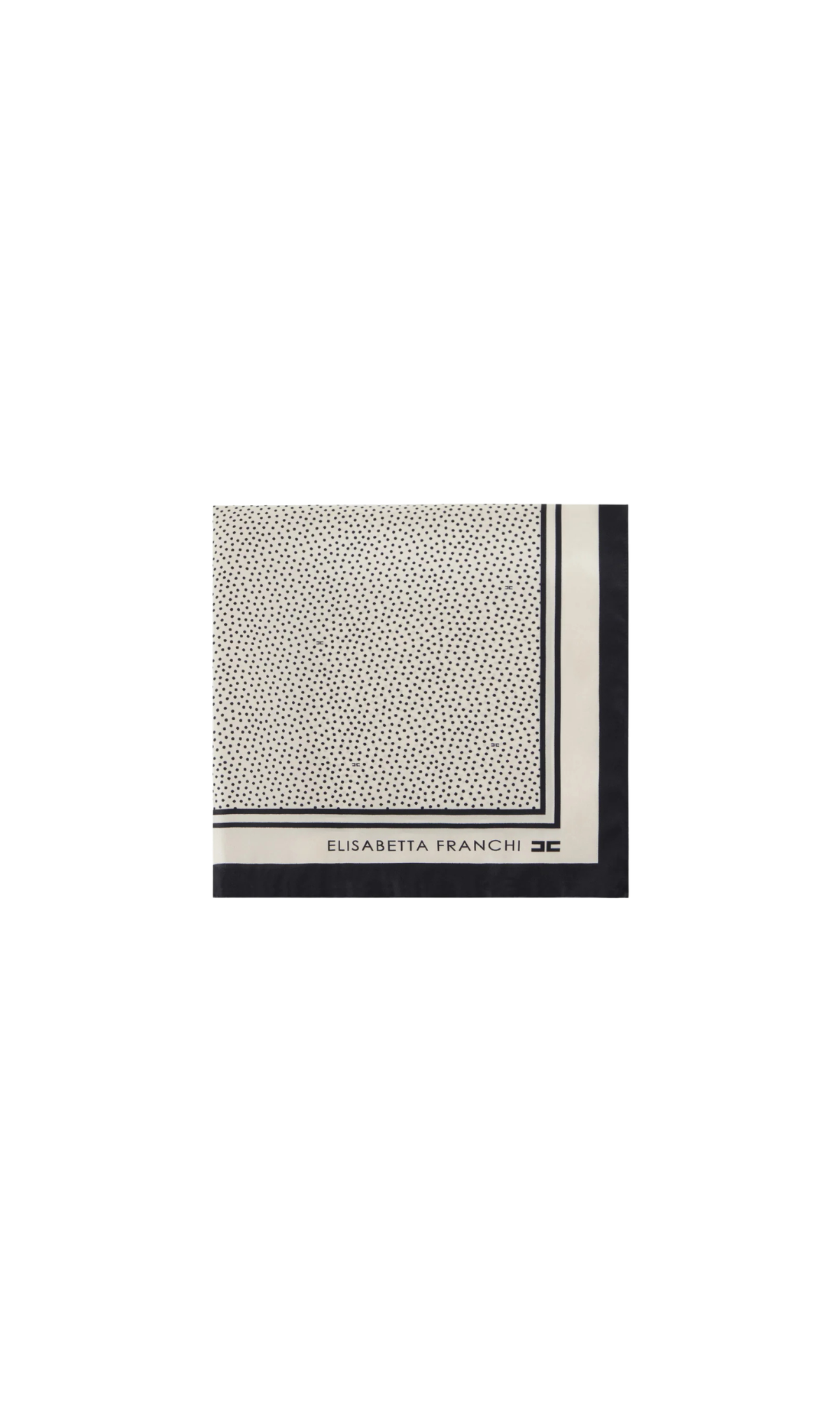 FOULARD IN SETA BURRO FO01F67E2