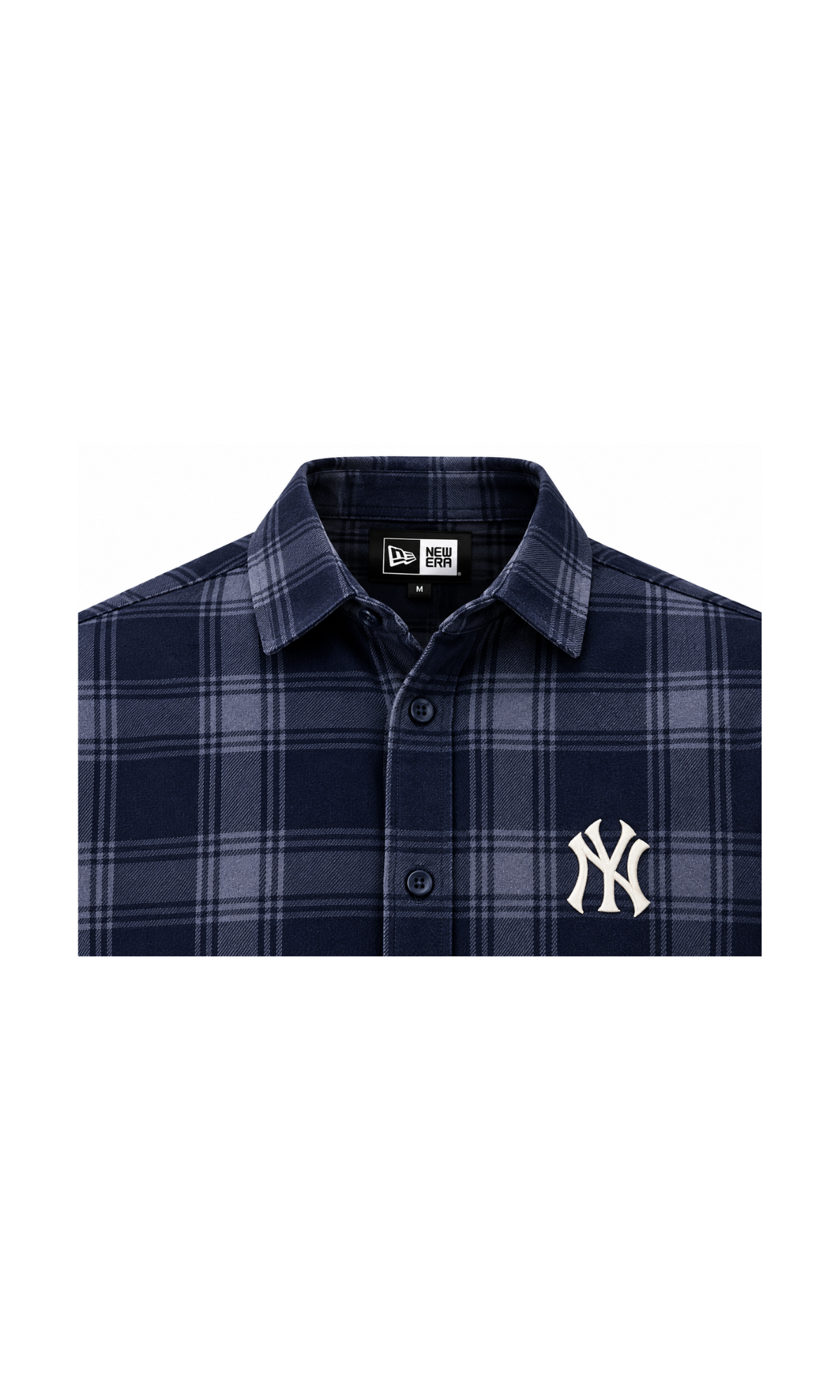 CAMICIA SCOZZESE NY YANKEES BLU