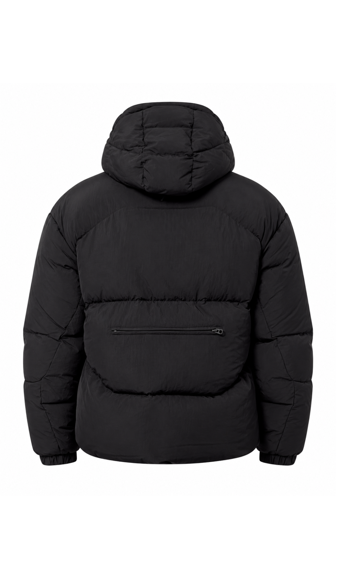 Giacca imbottita in nylon testurizzato JG1 BY GALL / nera
