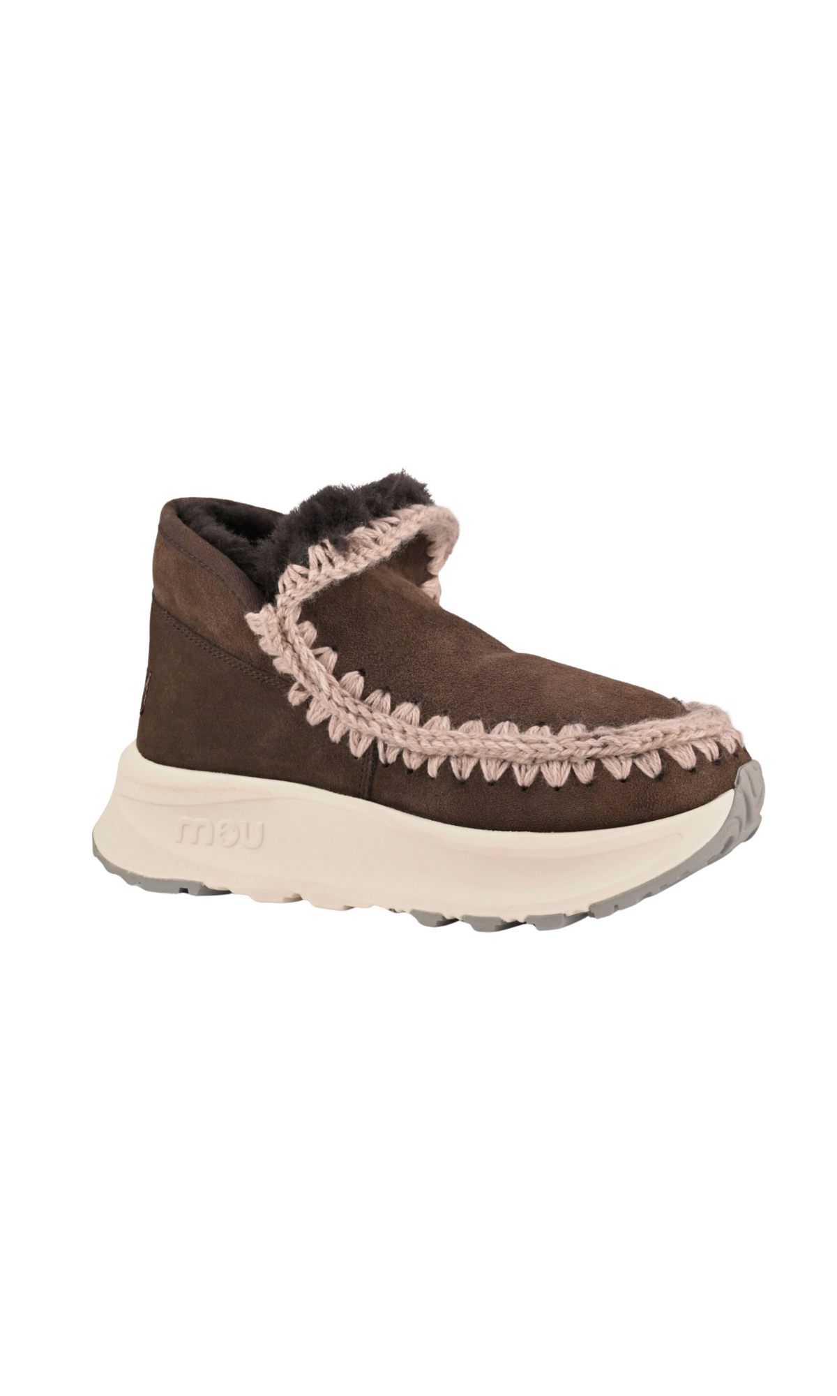 MOU SPEED ESKIMO SNEAKER SUEDE MOCHA