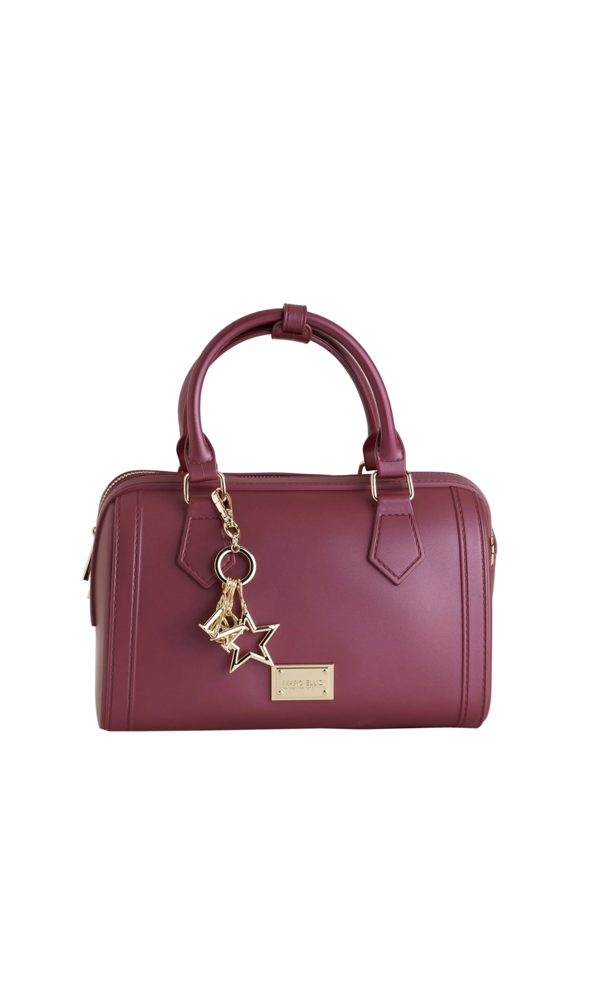 BAULETTO MARC ELLIS FLAT ESTREL 27 L IN GOMMA- BORDEAUX