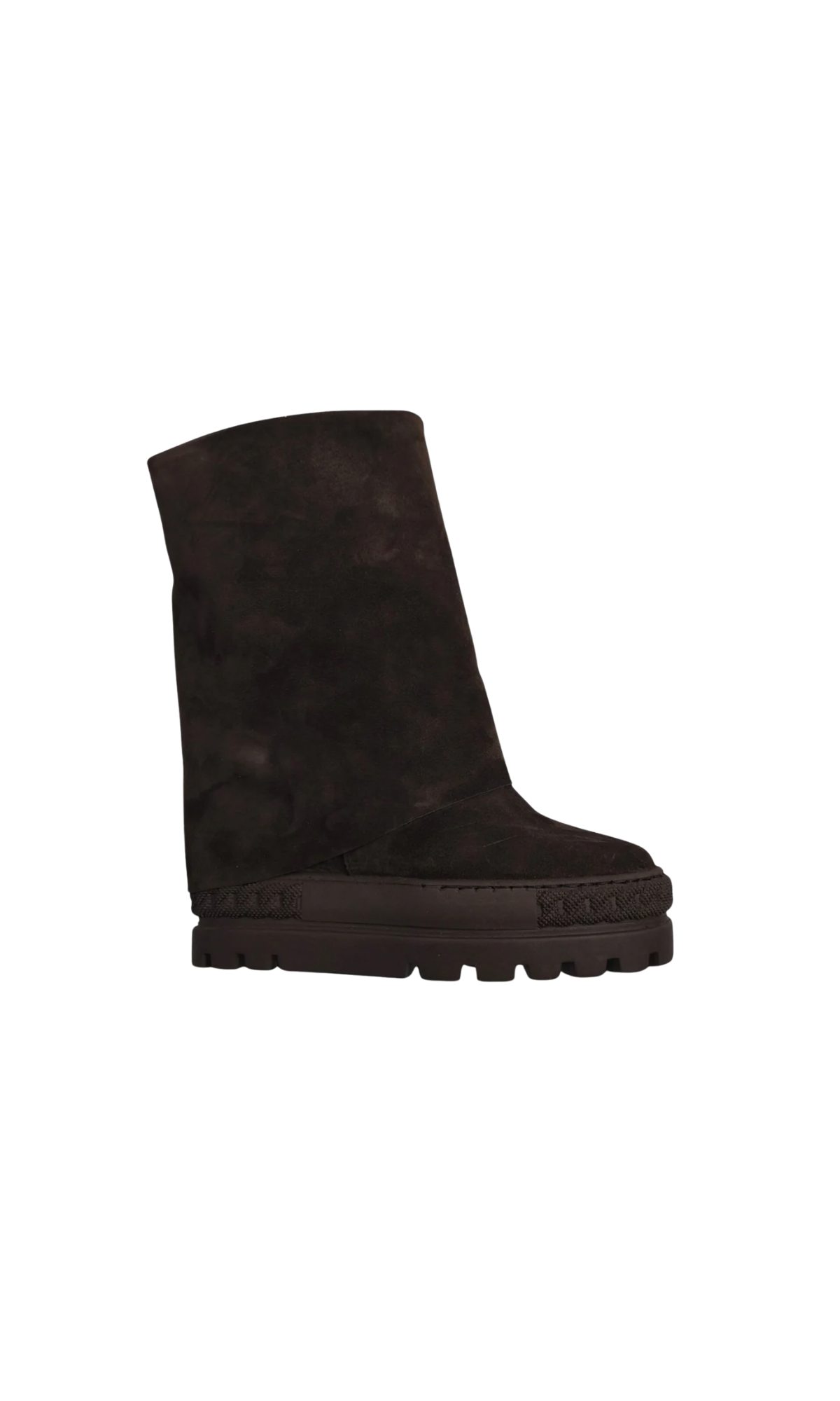 STIVALI CON ZEPPA TSAKIRIS MALLAS NINA CAMOSCIO BROWN