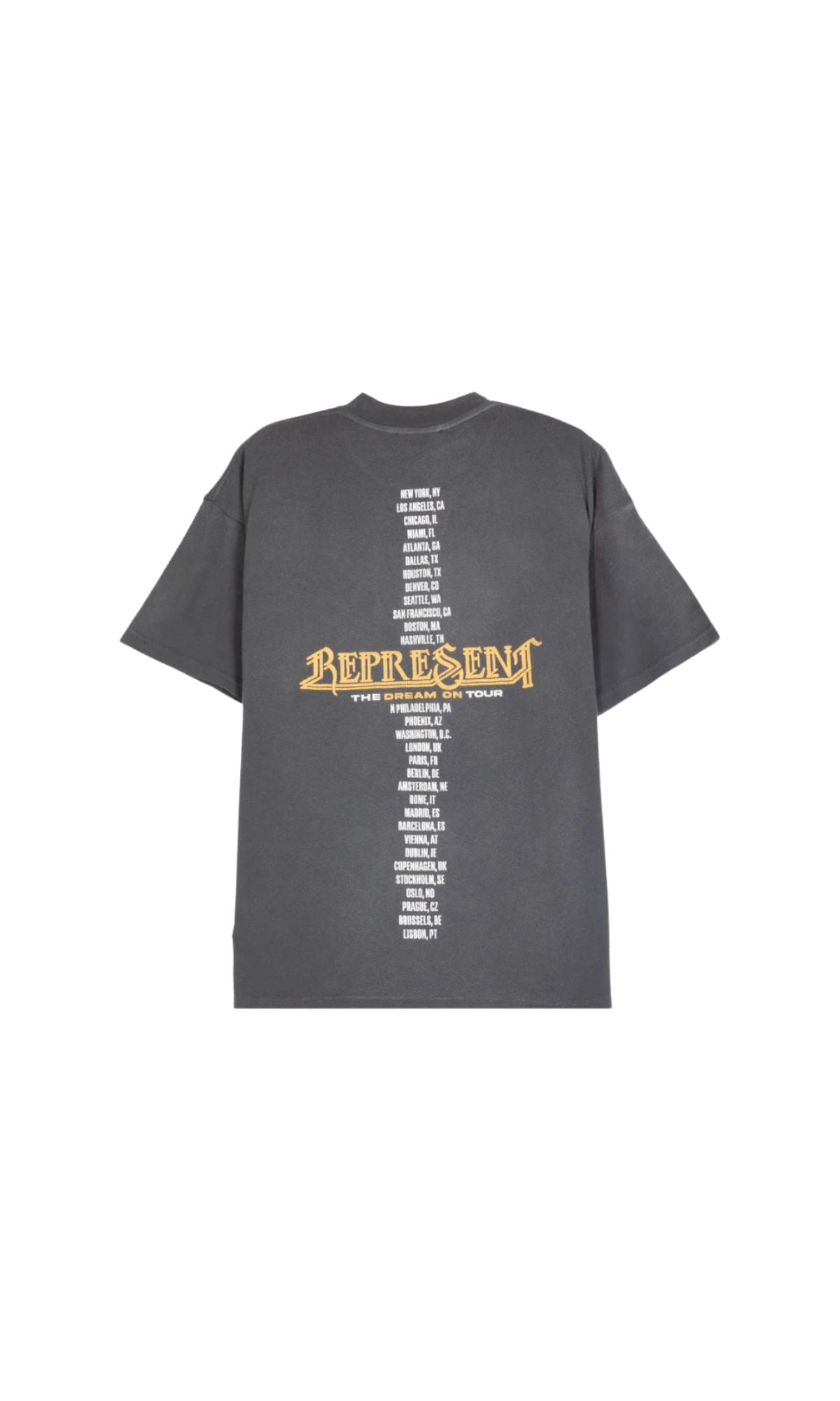 T-SHIRT GOLDEN TOUR GREY - ABBIGLIAMENTO - REPRESENT