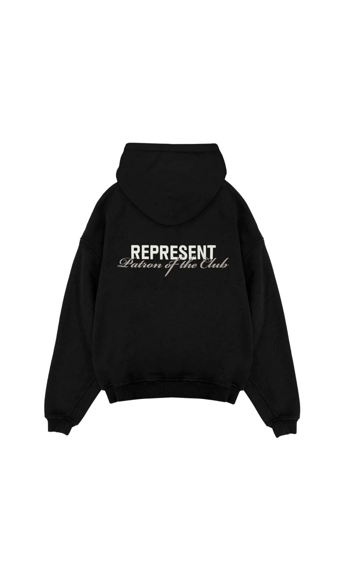 HOODIE PATRON OF THE CLUB BLACK - ABBIGLIAMENTO - REPRESENT