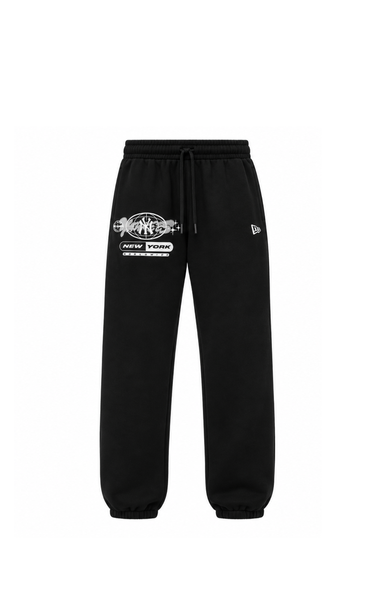 TUTA TRACK ’47 NEW YORK HOODIE OVERSIZED BLACK