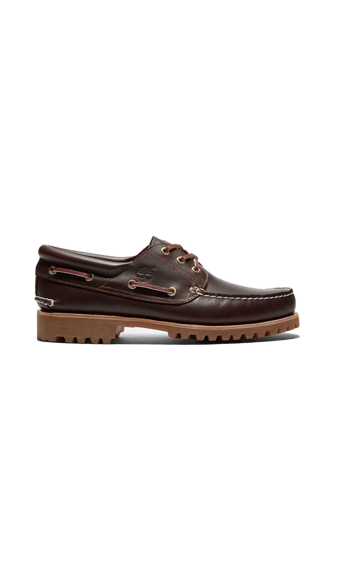 MOCASSINO TIMBERLAND® AUTHENTIC 3-EYE LUG HANDSEWN BROWN