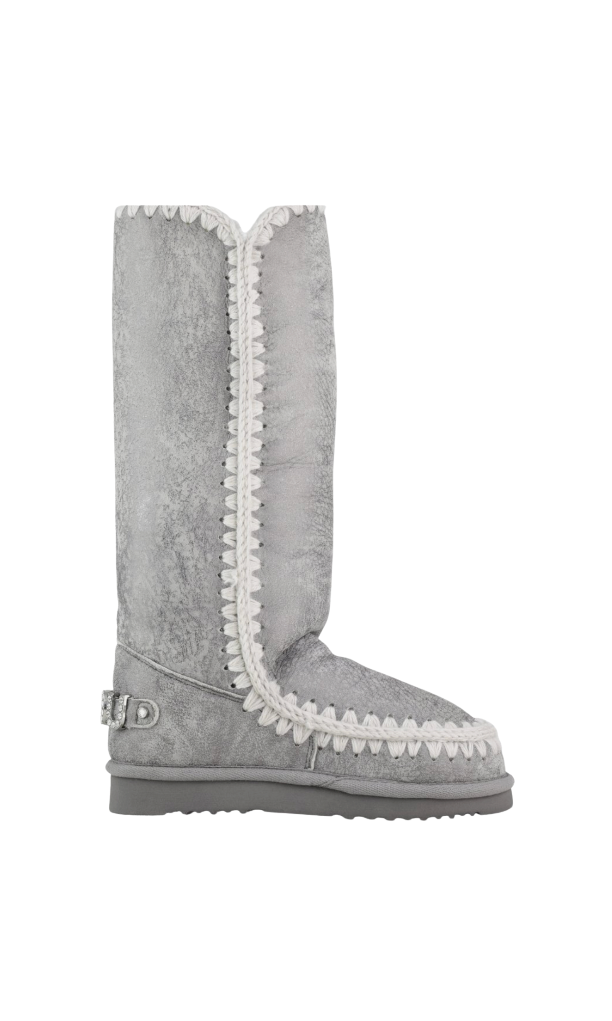 STIVALI MOU ESKIMO 40 RHINESTONES SSIL GRAY