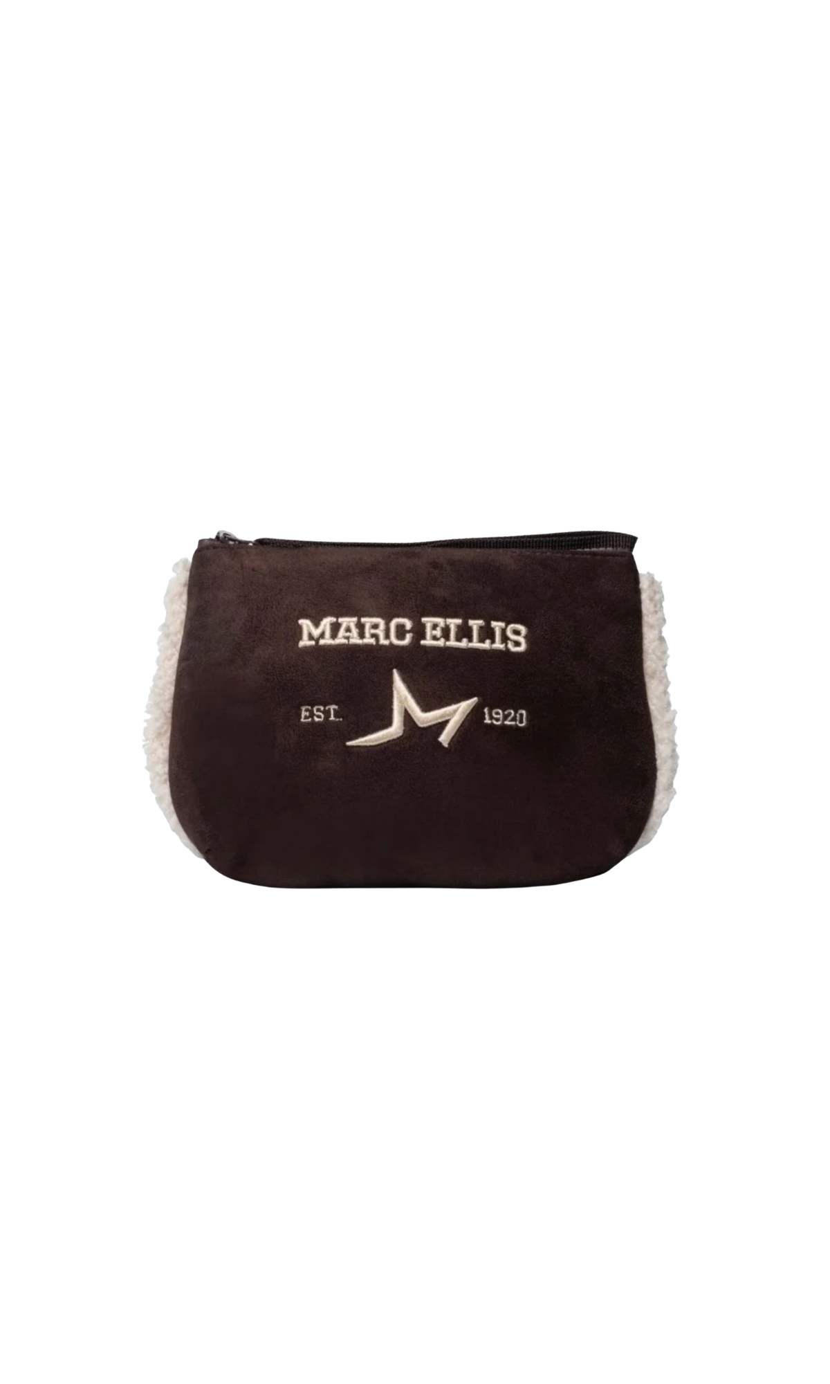POCHETTE MARC ELLIS BUBY BUCKSKIN BROWN