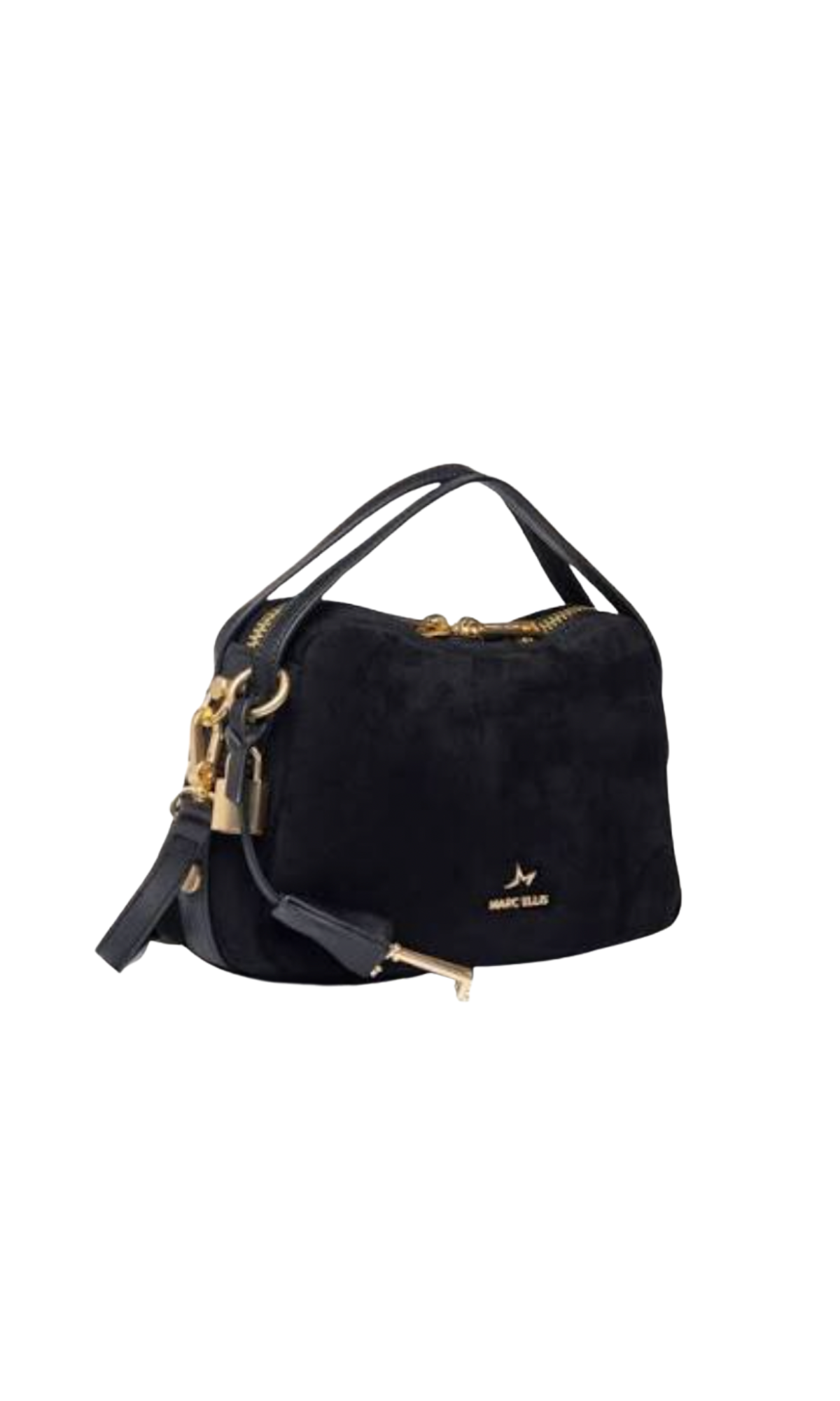BORSA A SPALLA MARC ELLIS ROSLYN KEY BLACK