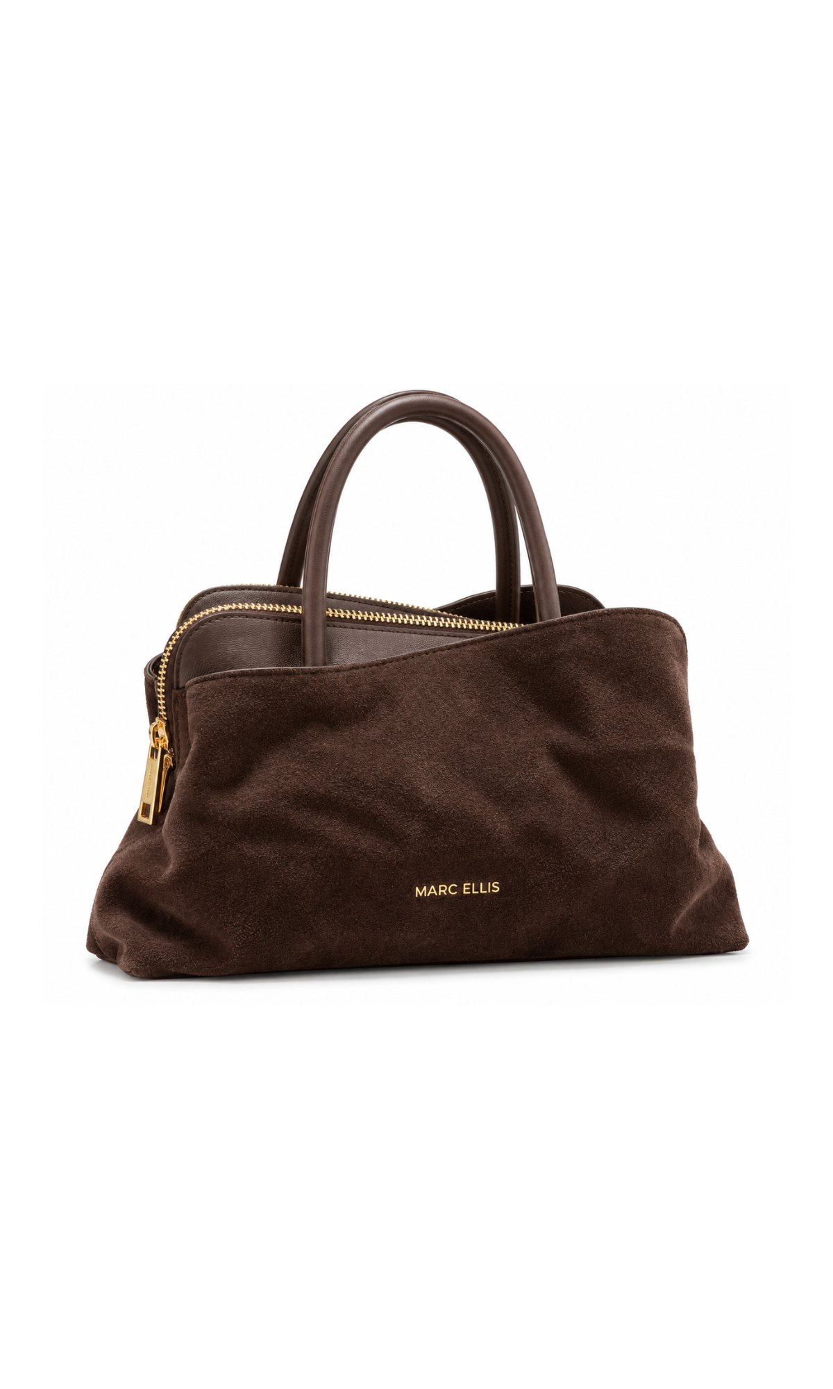 BORSA A MANO MARC ELLIS WAVY M CM CHOCOLATE