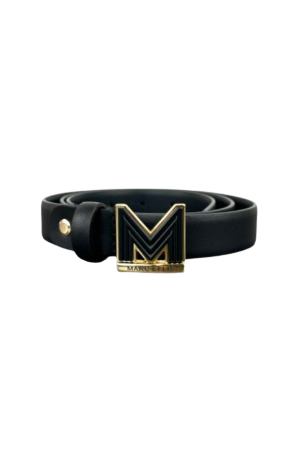 BELT 137 BLK/GOLD - -