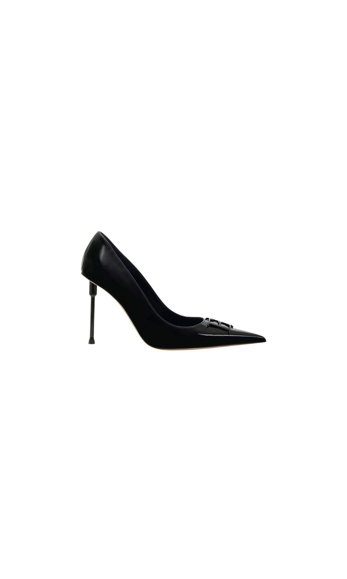 DECOLLETE IN PELLE LACCATA BLACK SA34L66E2