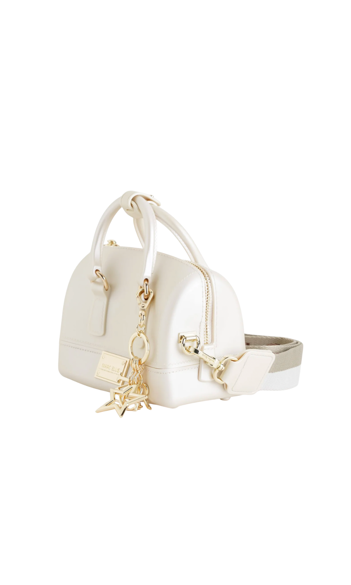 BAULETTO MARC ELLIS FLAT ESTREL 27 S IN GOMMA- WHITE