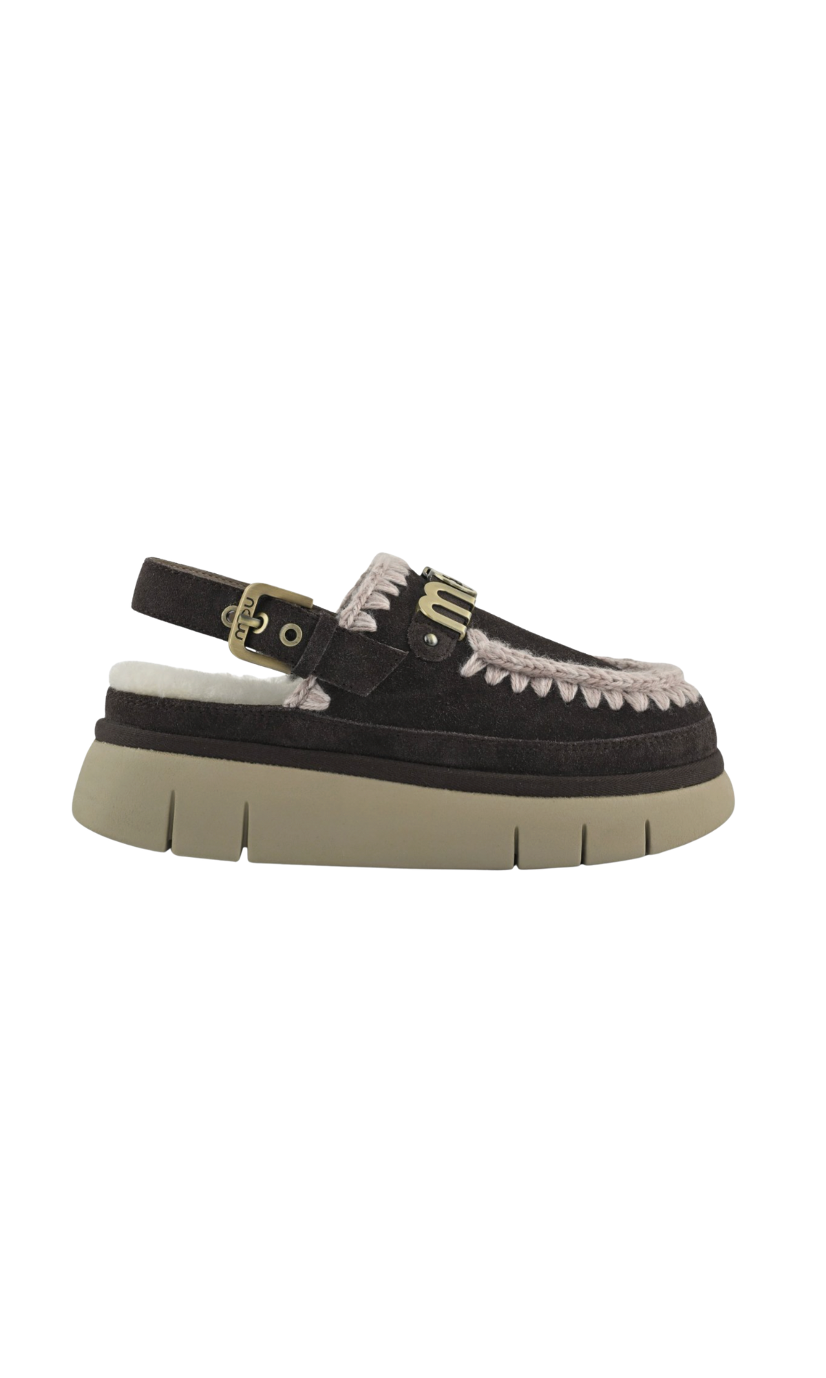 MOU BONCE CLOG BACK STRAP MOCHA