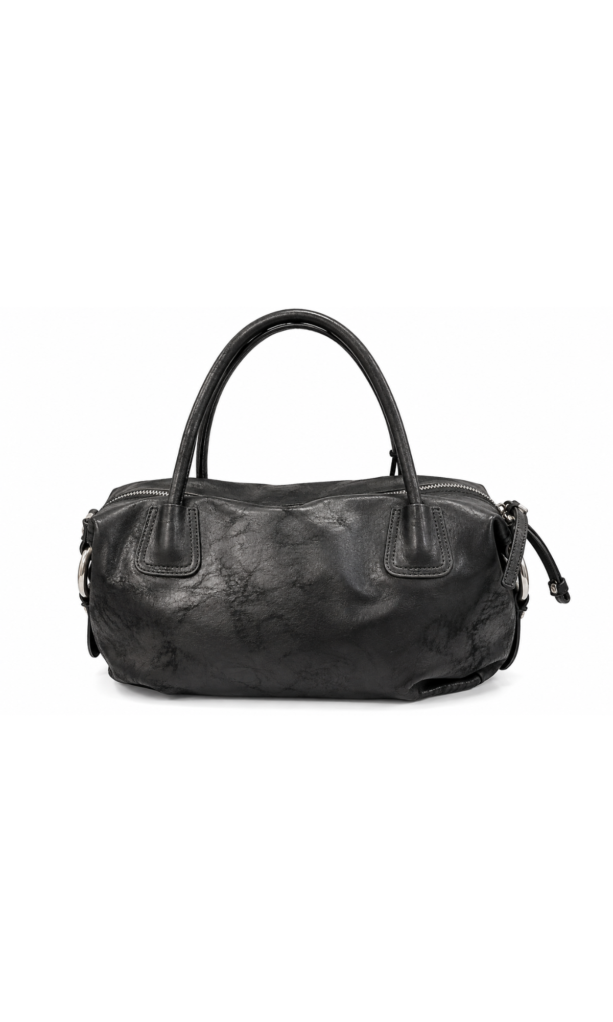 BORSA GISEL MOIRE’ WILD SHOULDER BLACK