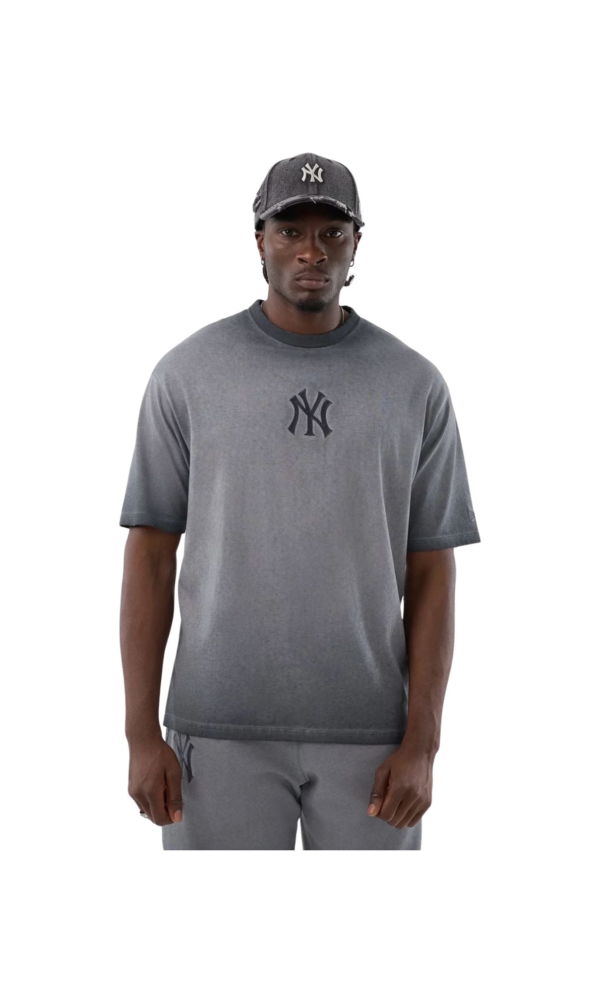 T-SHIRT NY WASHED BLACK - ABBIGLIAMENTO - NEW ERA