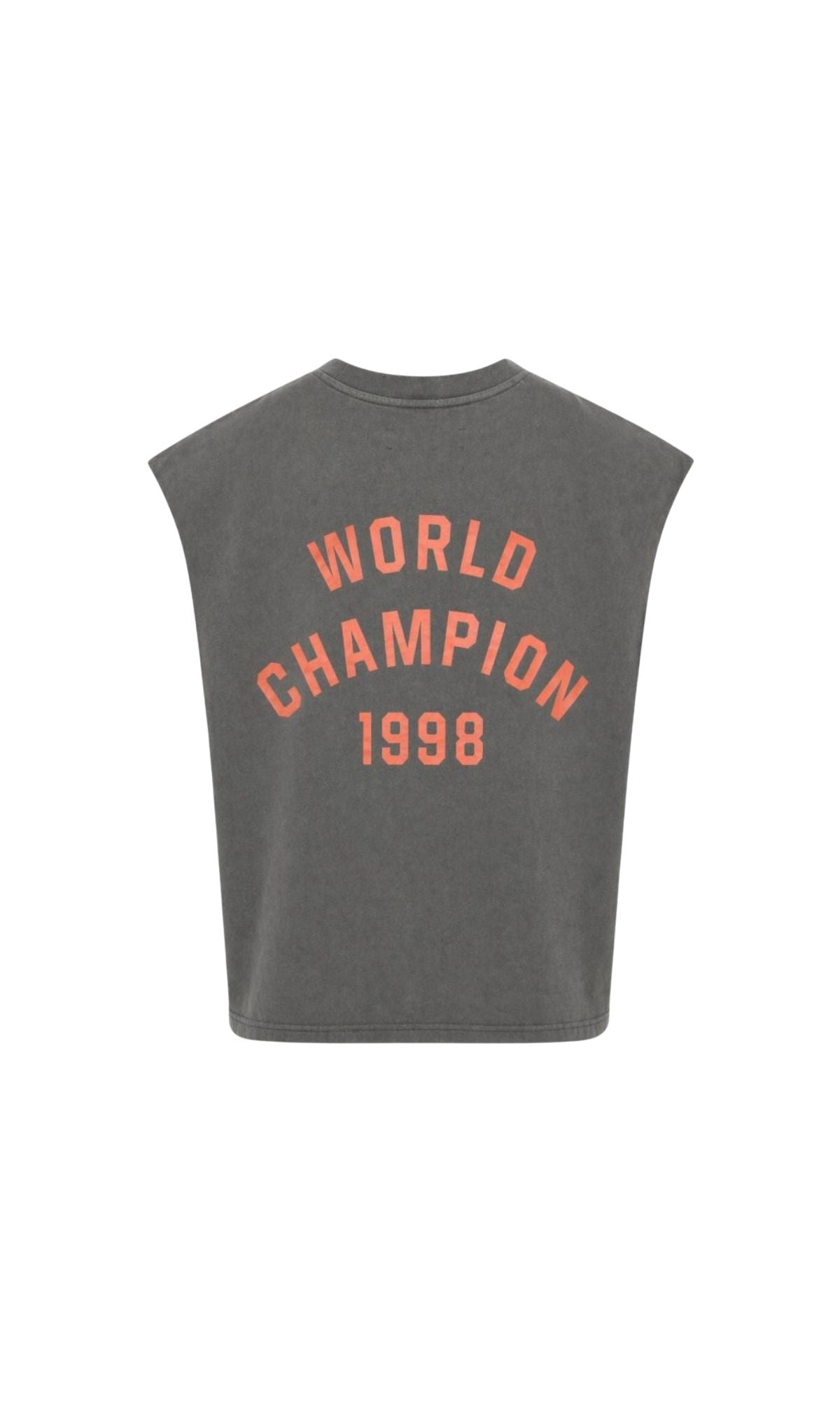 TANK TOP WORLD CHAMPION WASHED BLACK - ABBIGLIAMENTO - RETERNITY