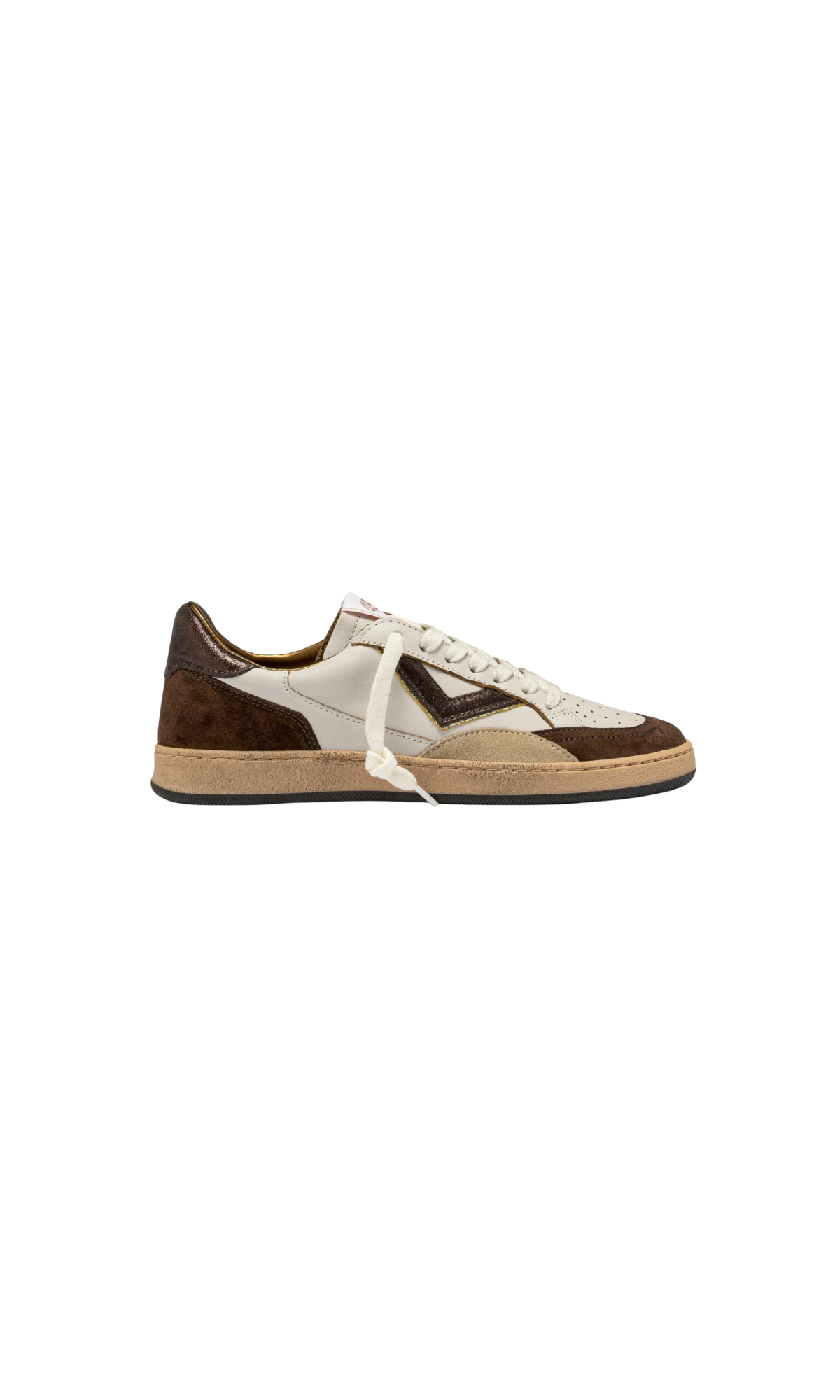 SNEAKER PLAYNEW IN SUEDE MARRONE