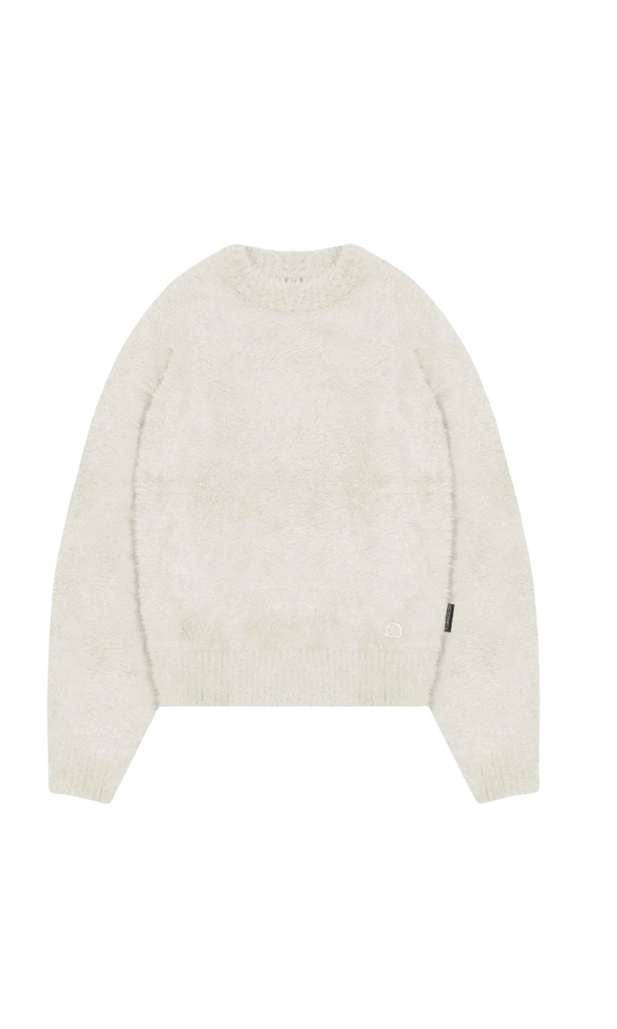 MAGLIONE ESSENTIAL IN MAGLIA PELOSA CREMA RETERNITY