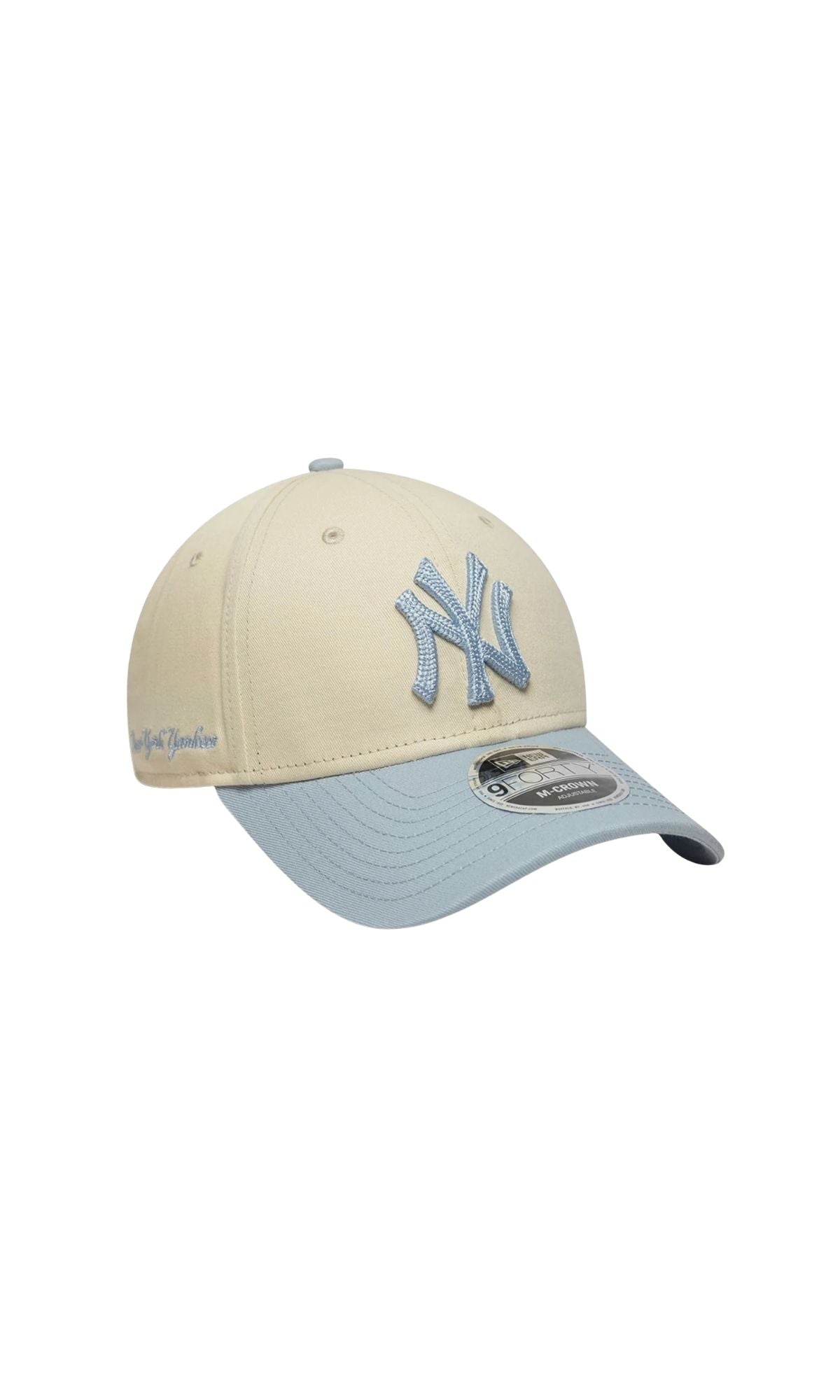 9 FORTY CREAM PASTEL BLUE M-CROWN NY - Accessori - NEW ERA