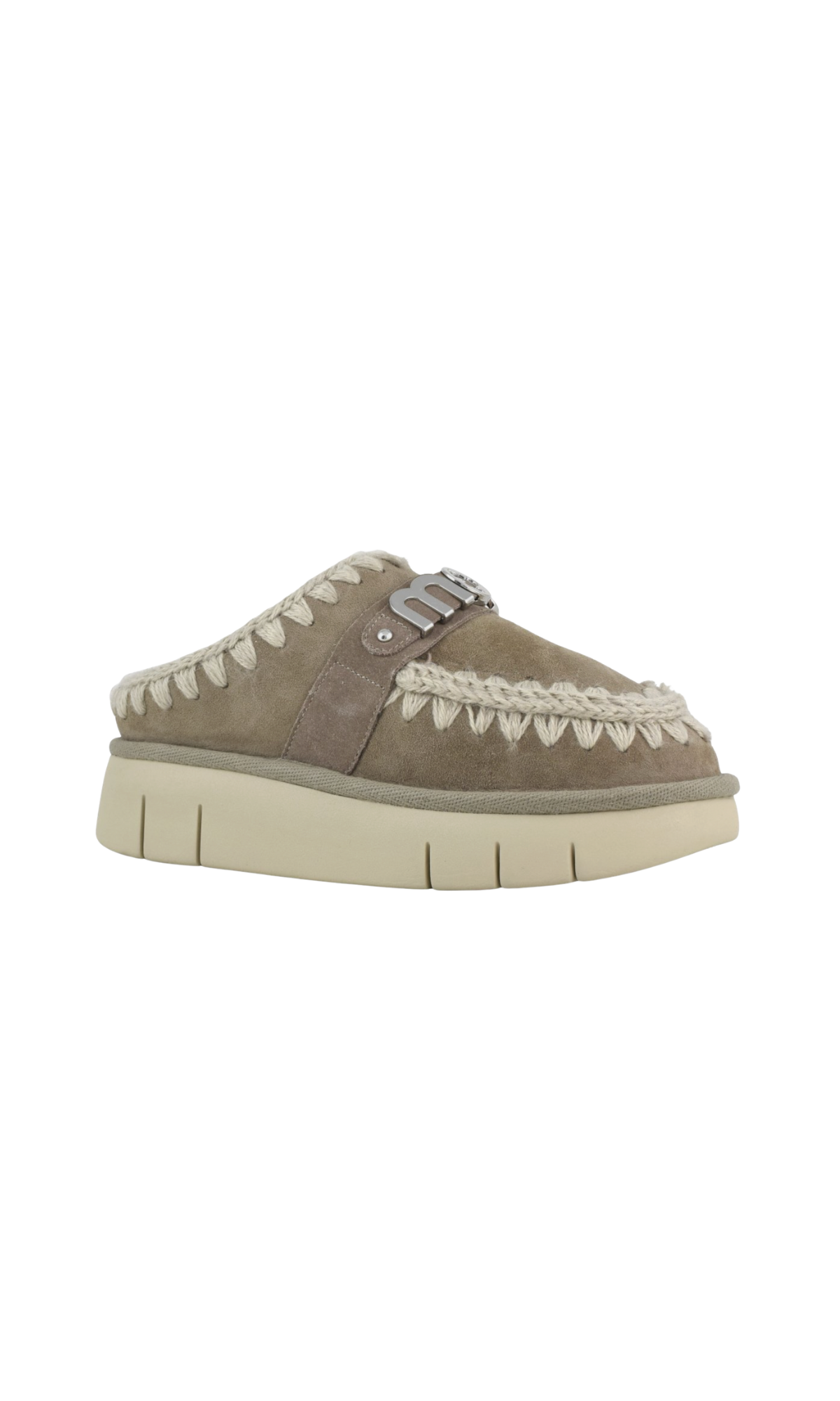 MOU BOUNCE CLOG METAL LOGO ELGRY GRAY.