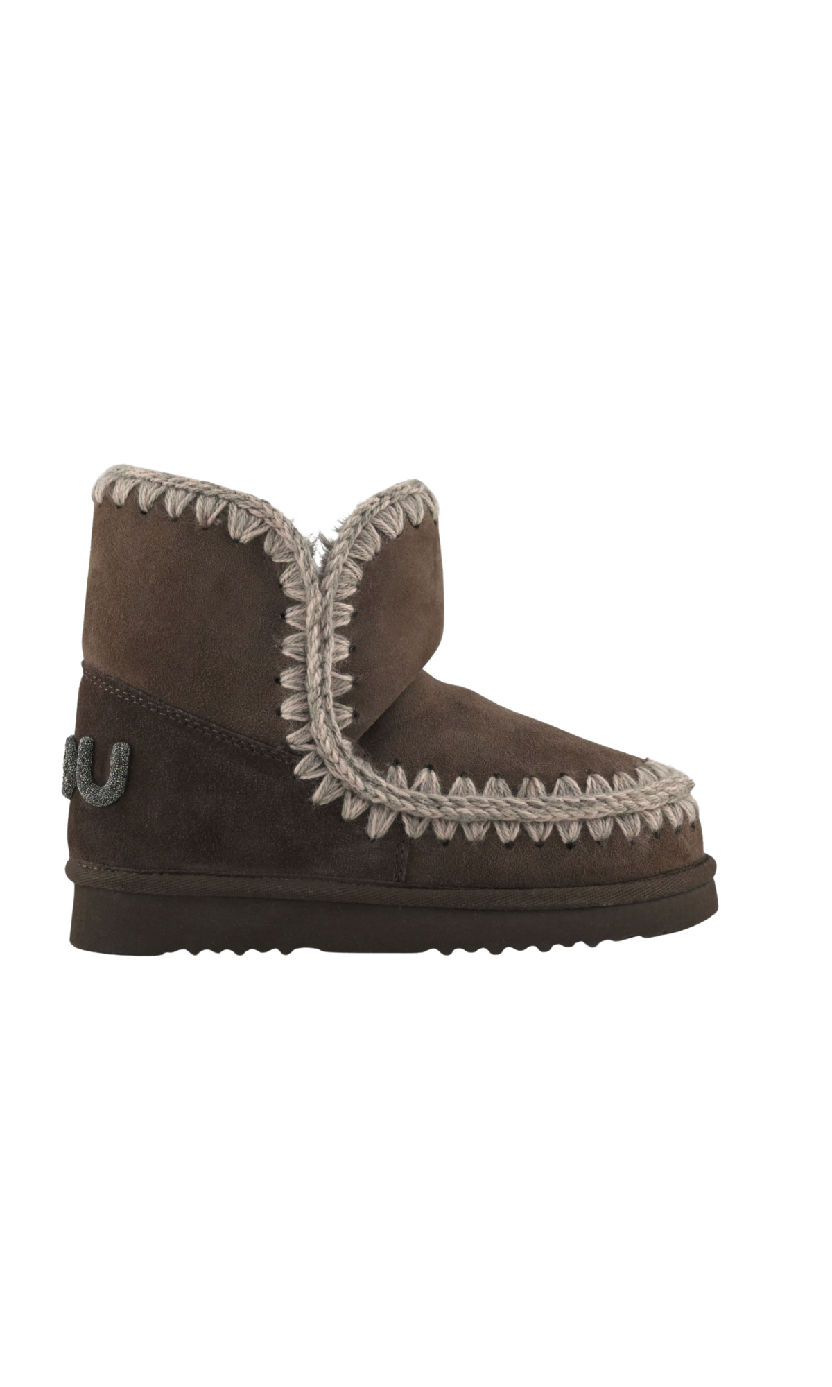 STIVALI MOU ESKIMO BOOT 18 GLITTER LOGO BRPE BROWN