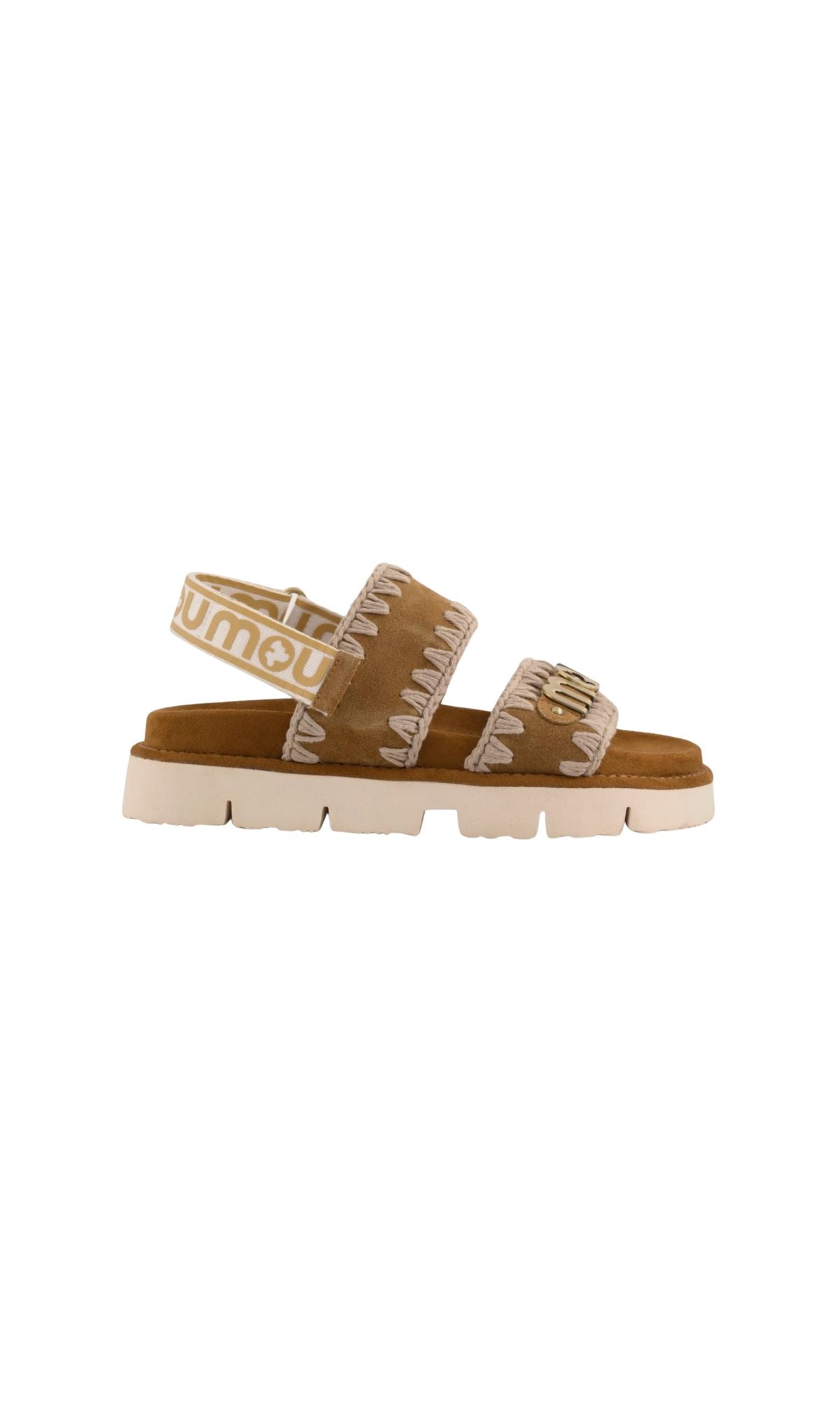 10 BIO SANDAL SUEDE COGNAC - calzature - MOU