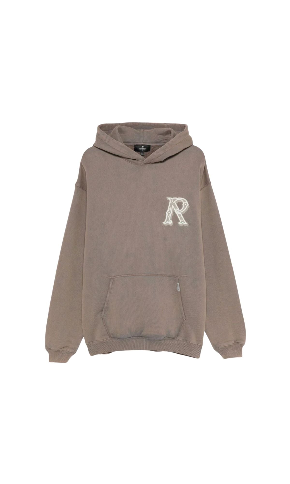 HOODIE WESTERN INITIAL DUSTY BROWN - ABBIGLIAMENTO - REPRESENT