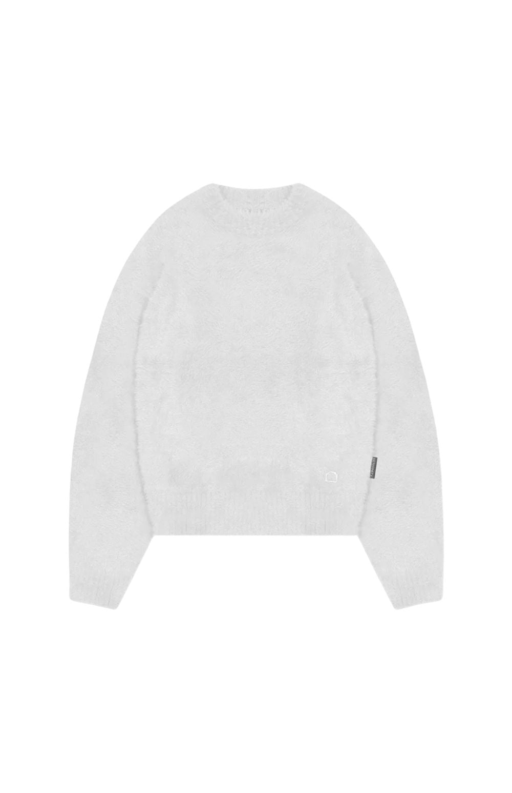 SWEATER LIGHT GREY FURRY KNIT - ABBIGLIAMENTO - RETERNITY