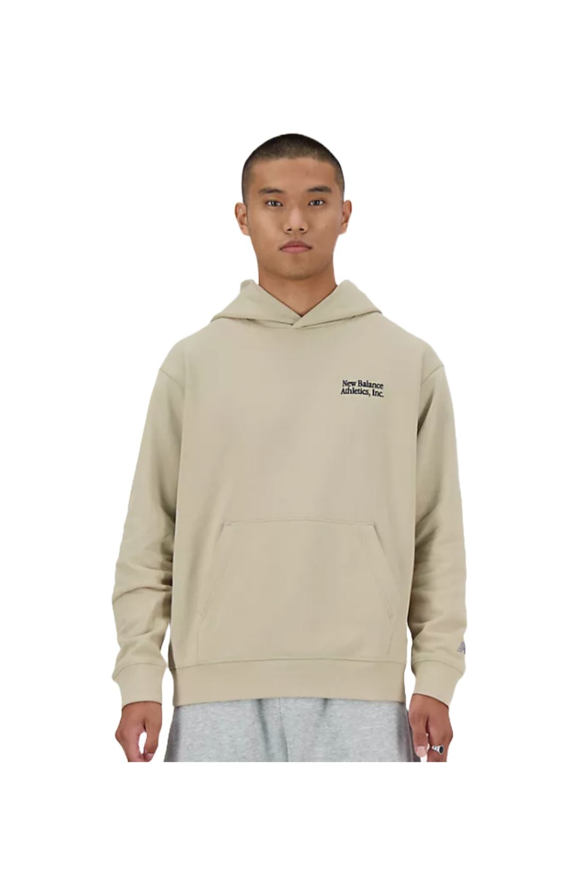 NB HOODIE TAUPE - T SHIRT - new balance