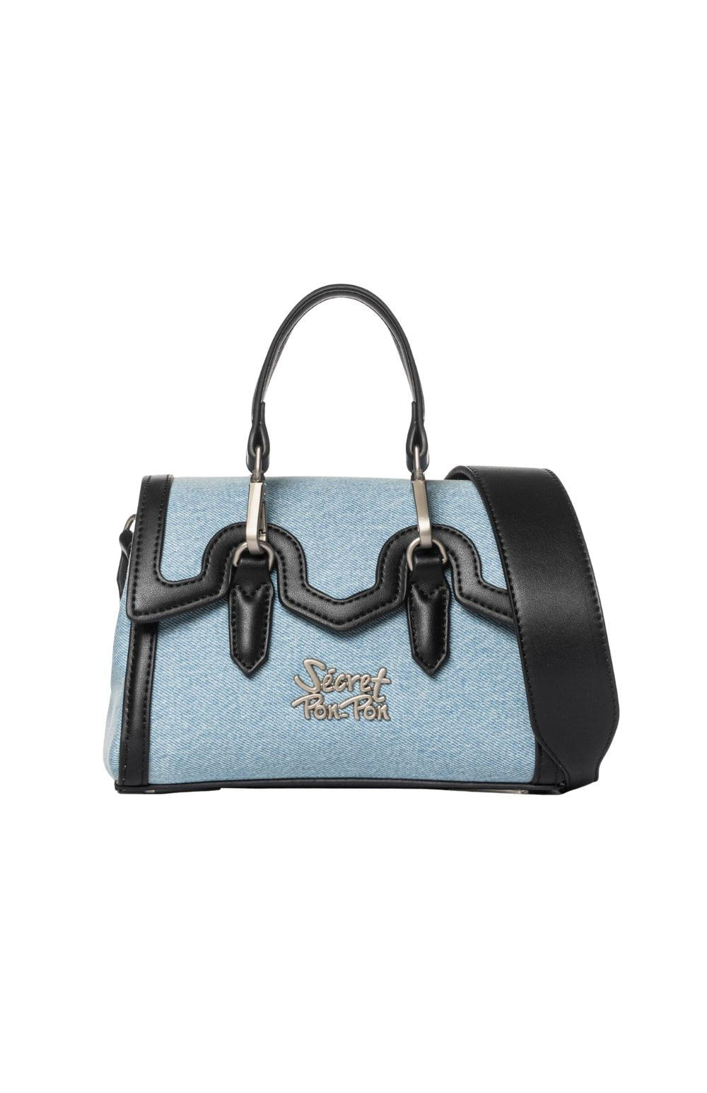 YALIS XS DENIM/BLK - Accessori - SECRET PON PON