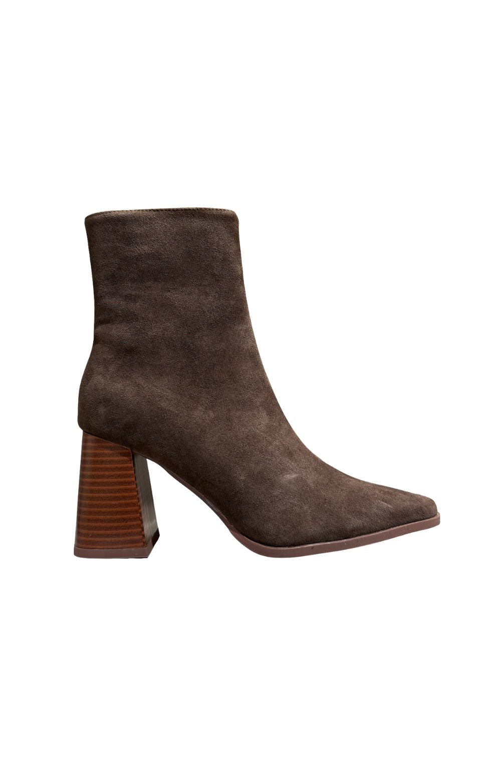 TRONCHETTO LEA BROWN SUEDE - calzature - EXE