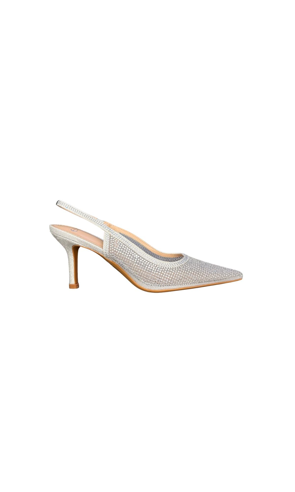 SLINGBACK 3317 SILVER STRASS - calzature - EXE