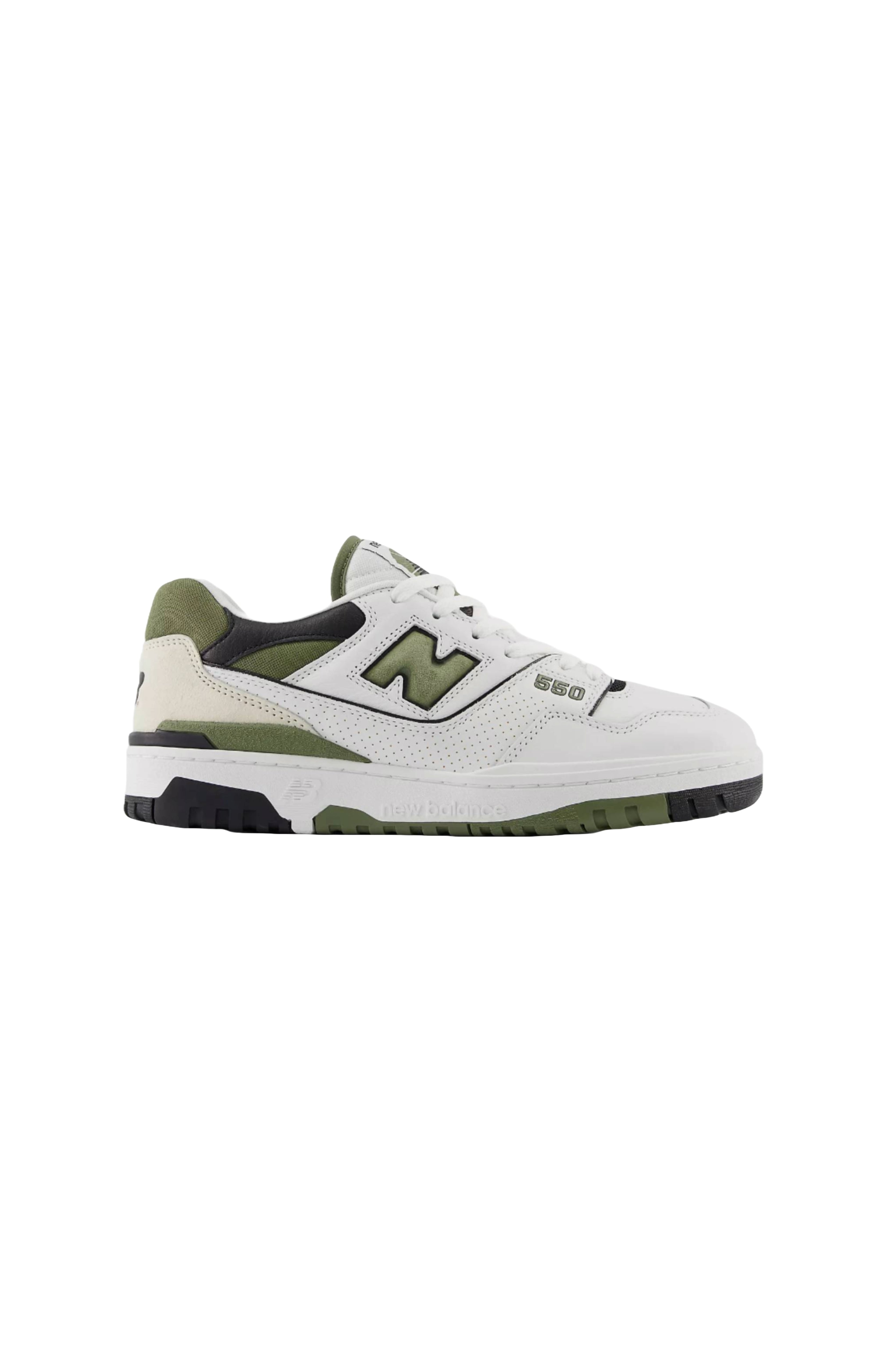 550 DOB WHT GREEN - Scarpe - new balance