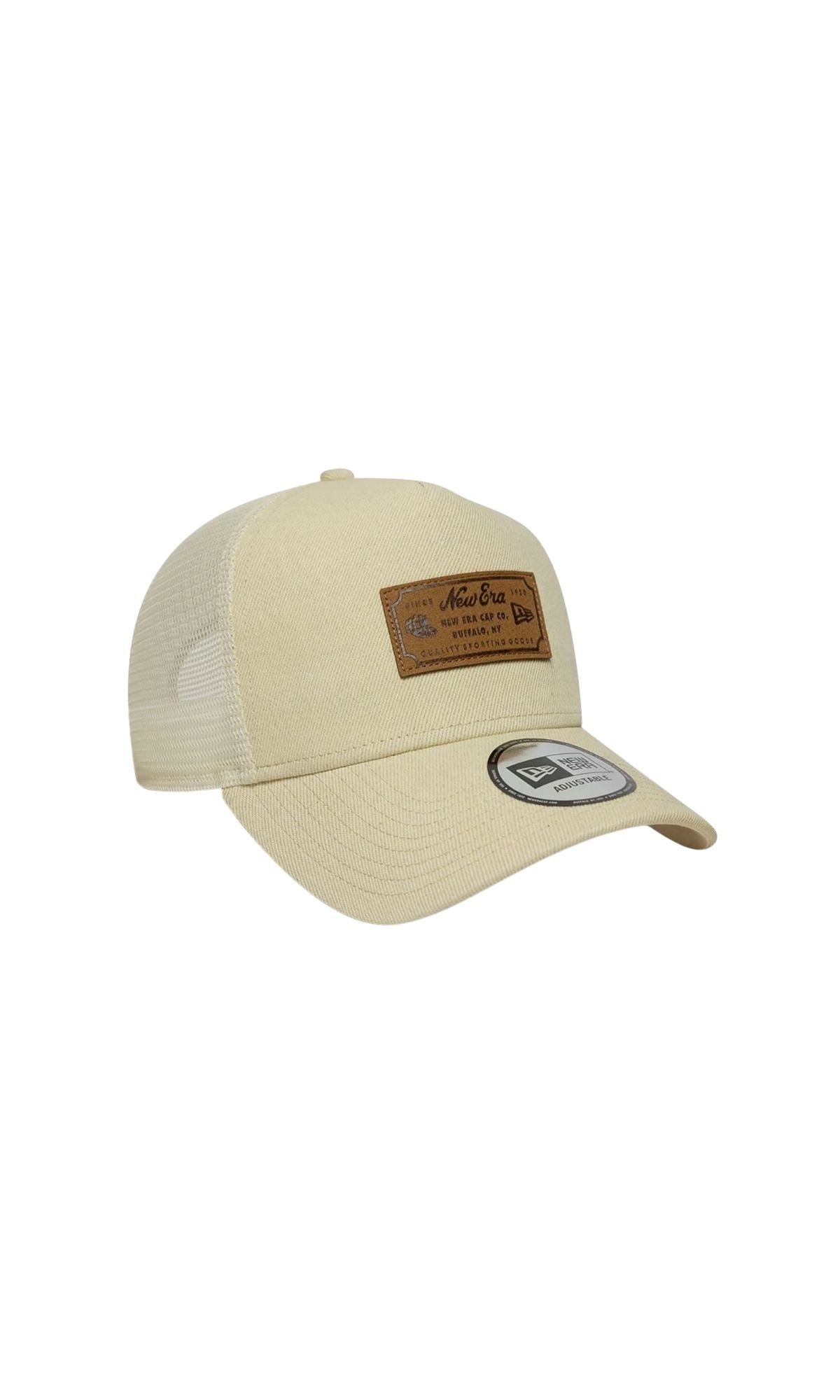 9 FORTY LEATHER PATCH LIGHT BEIGE - Accessori - NEW ERA