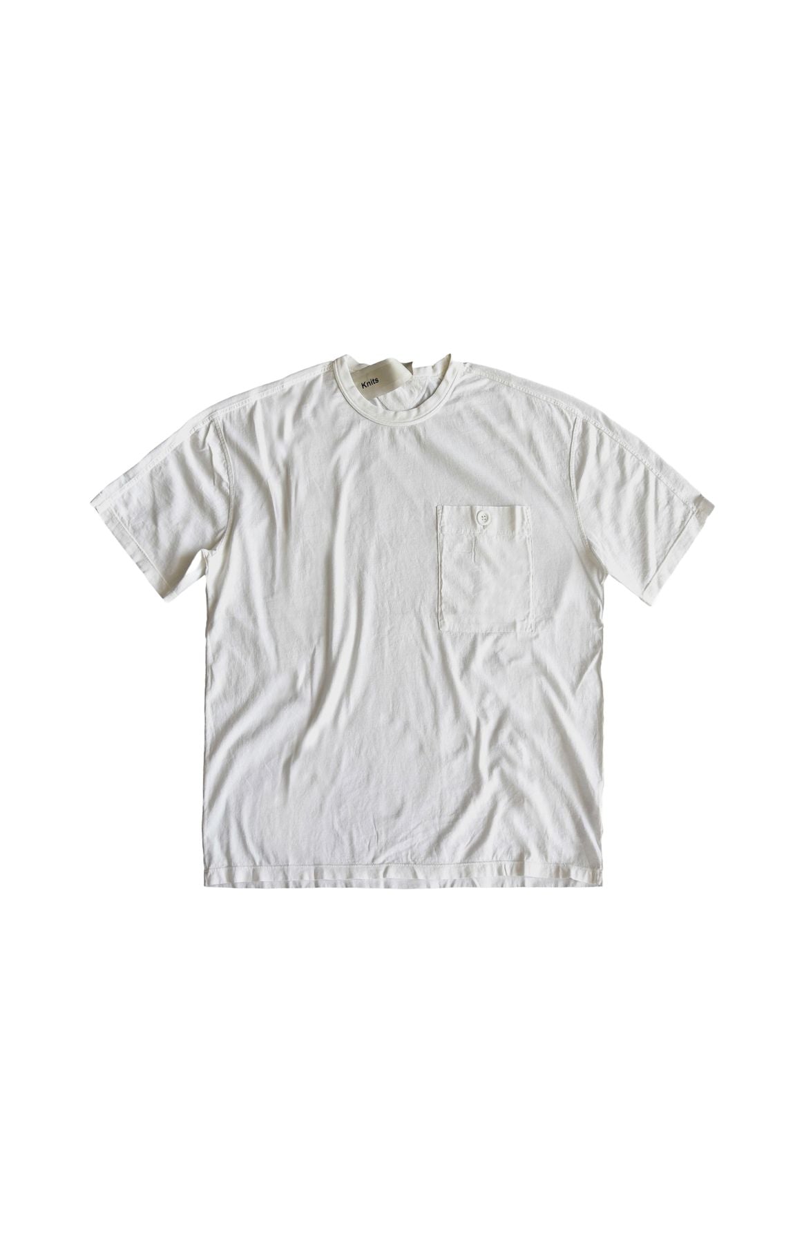 T SHIRT POCKET WHT - T SHIRT - TEN C
