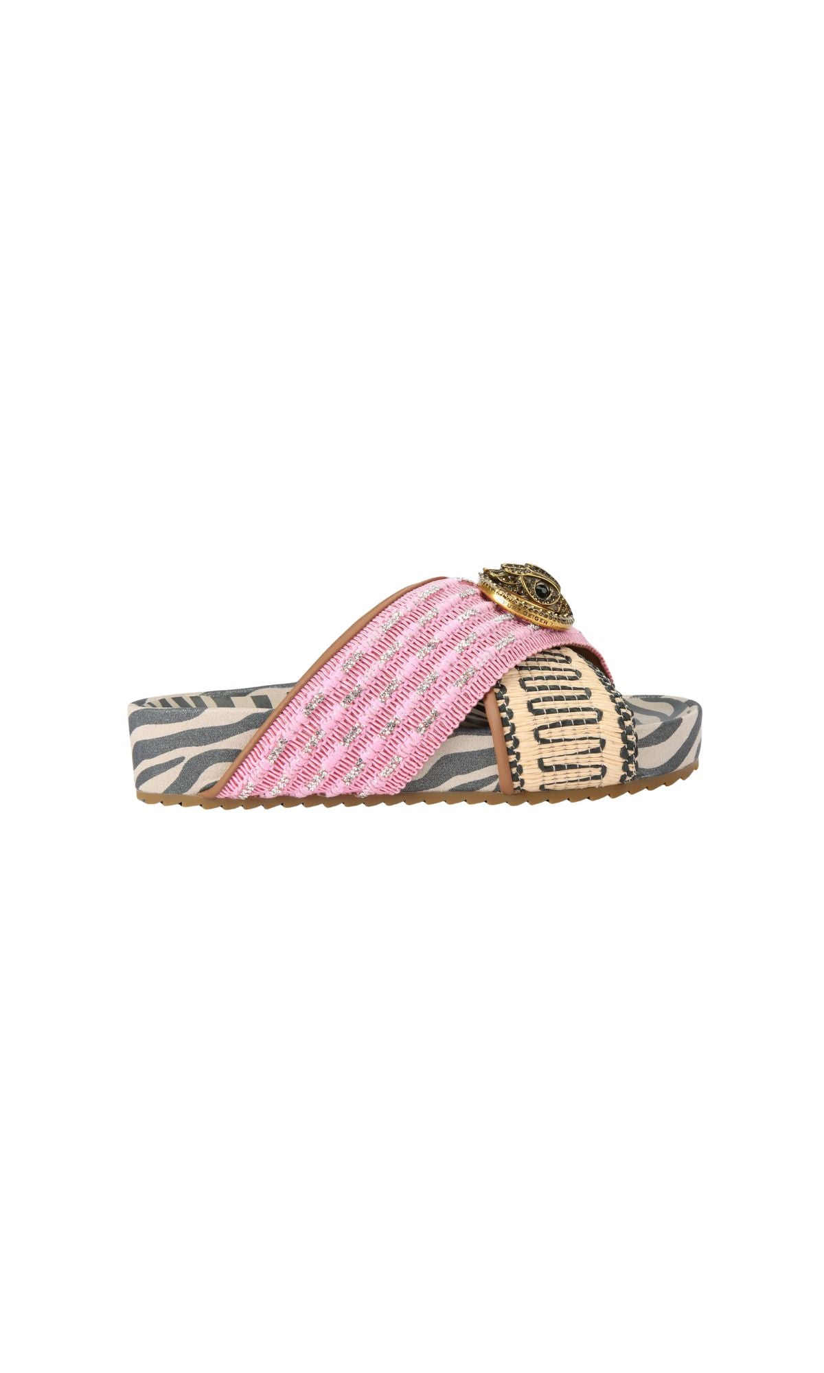 CHELSEA CROSS STRAP PINK COMBO - calzature - KURT GEIGER