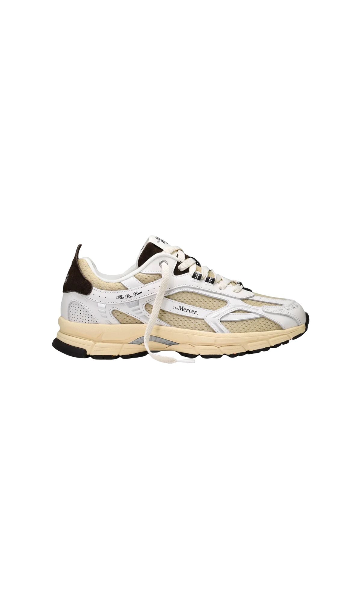 RE-RUN VINTAGE WHITE BROWN - calzature - THE MERCER BRAND