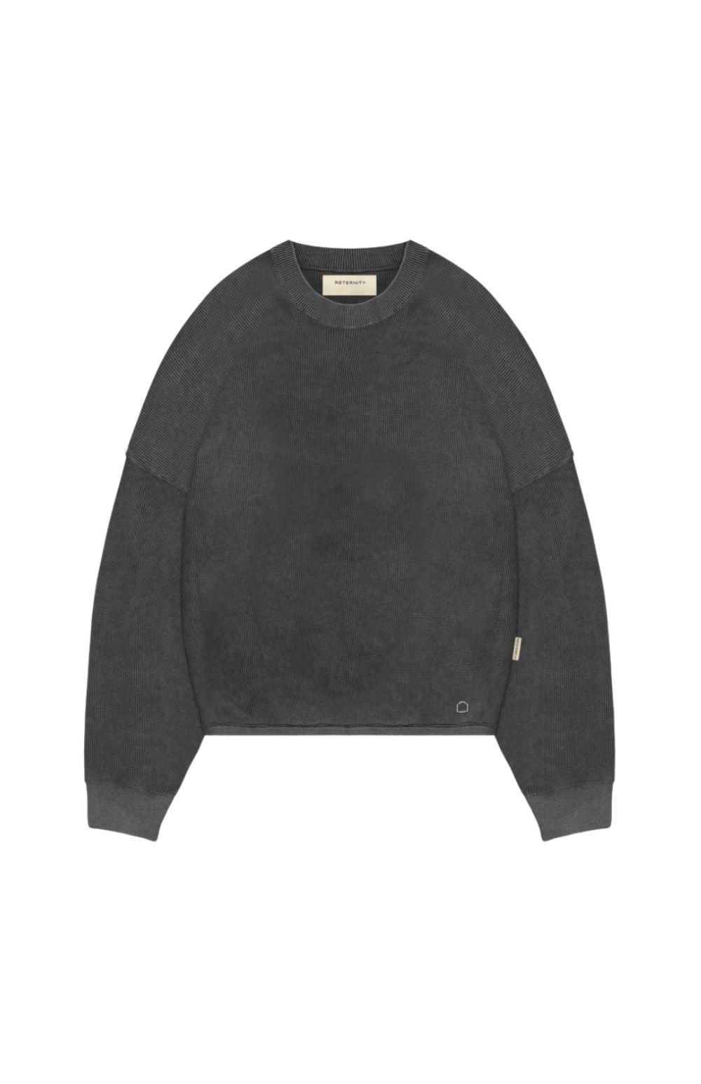 SWEATER WASHED BLACK - ABBIGLIAMENTO - RETERNITY