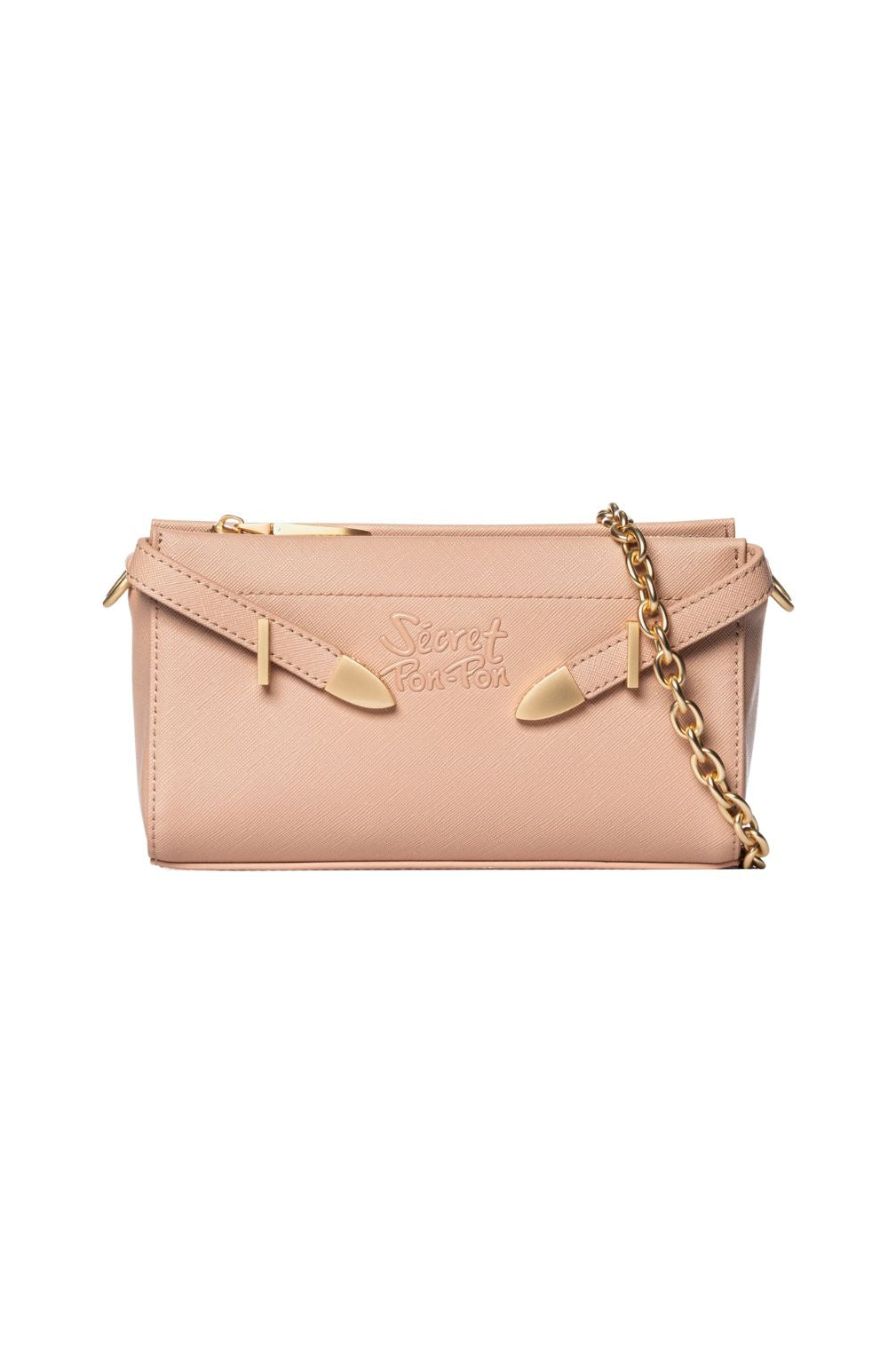 QUIRA POUCH NUDE - Accessori - SECRET PON PON
