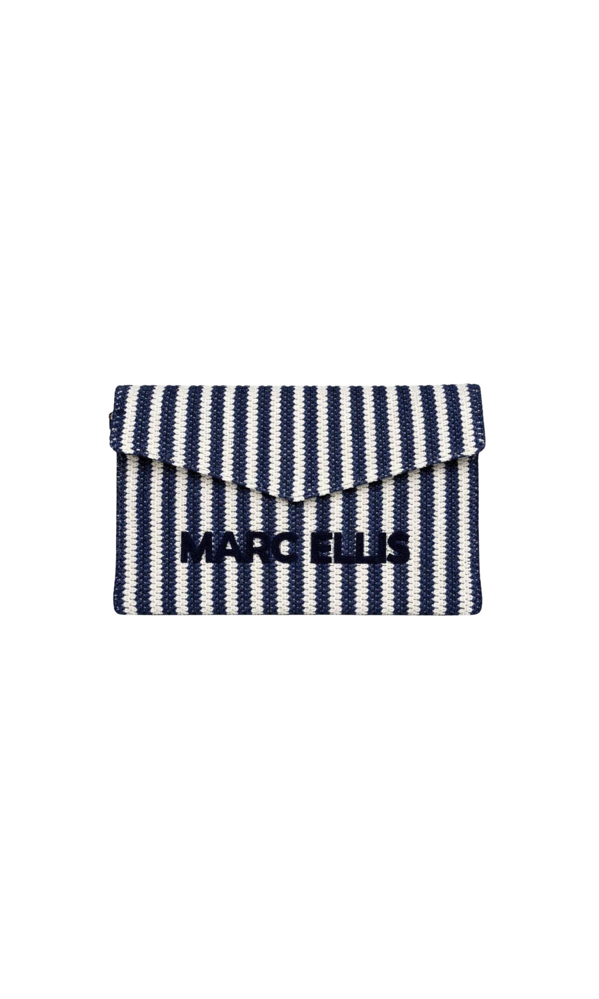 BUBY EIVISSA CLUTCH BLUE WHITE - Accessori - MARC ELLIS