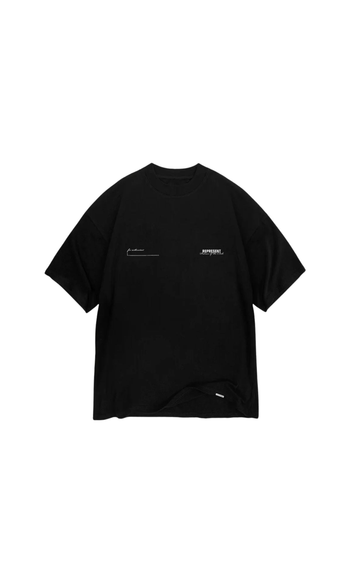 T-SHIRT PATRON OF THE CLUB BLACK - ABBIGLIAMENTO - REPRESENT