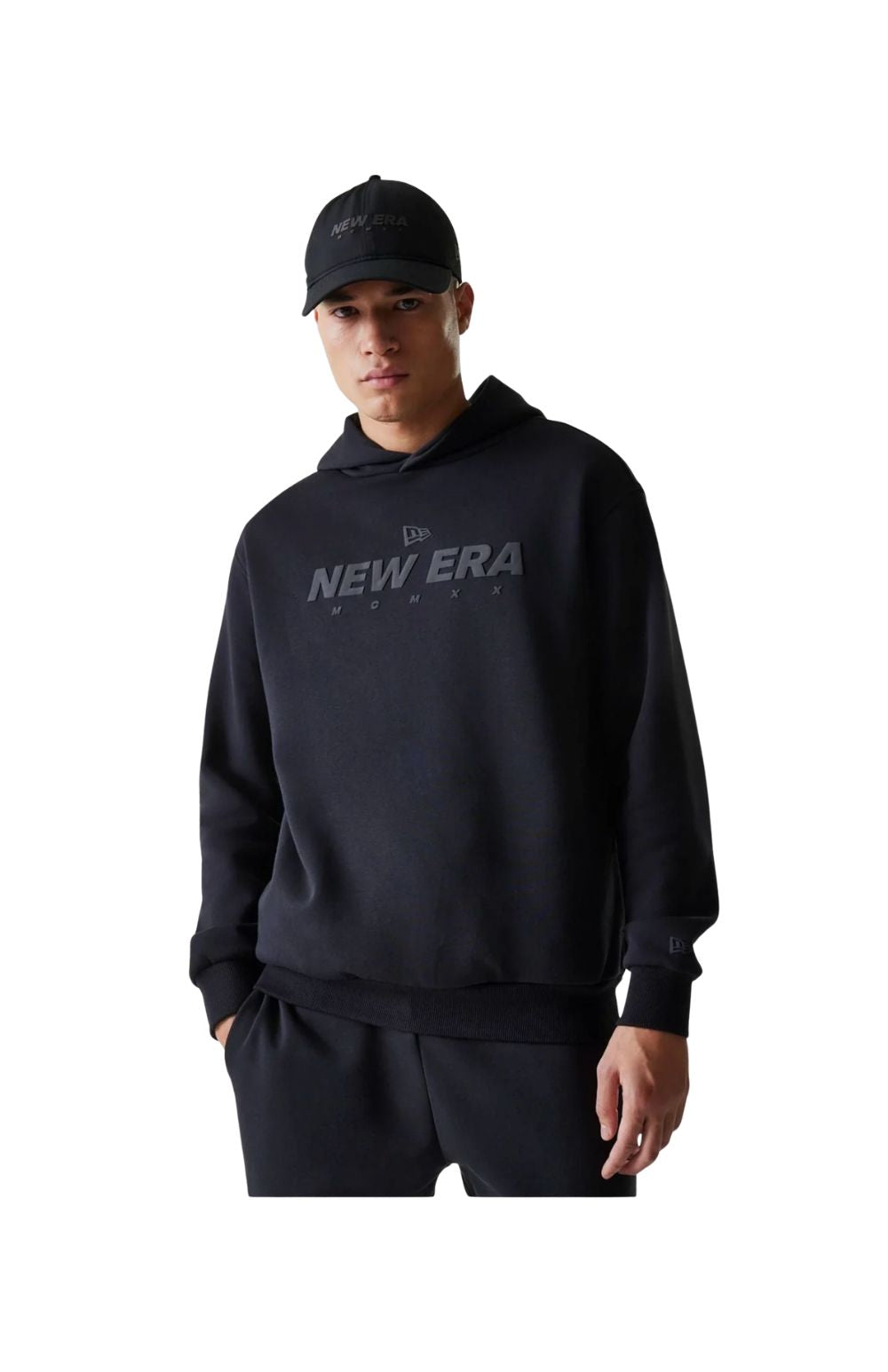 FELPA OVERSIZED BLACK - ABBIGLIAMENTO - NEW ERA