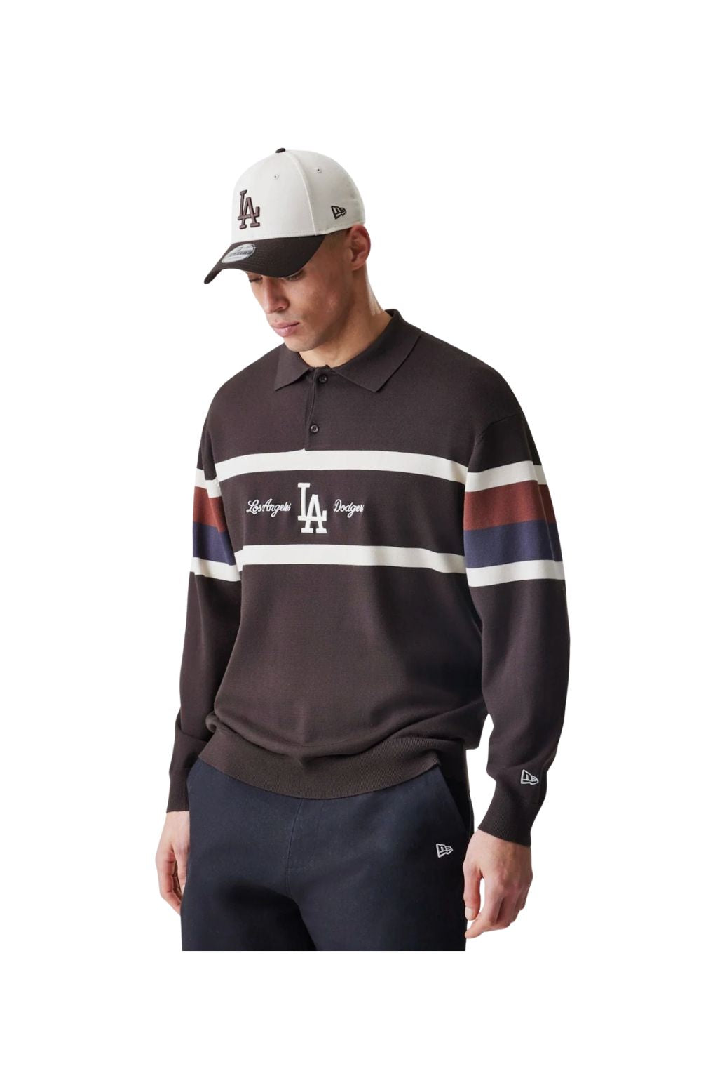 POLO LA RUGBY BROWN - ABBIGLIAMENTO - NEW ERA