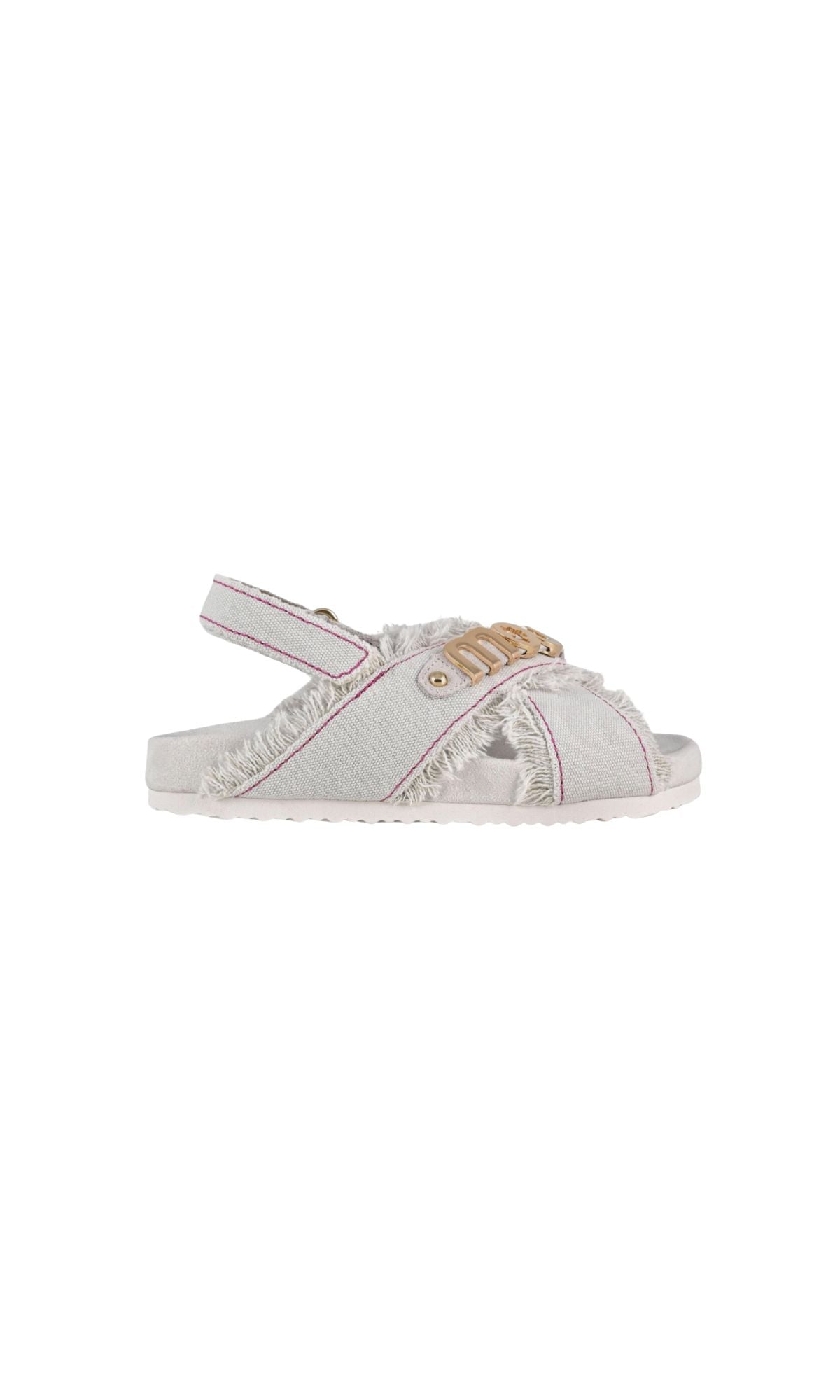 1 KIDS BIO SANDAL WHITE - calzature - MOU